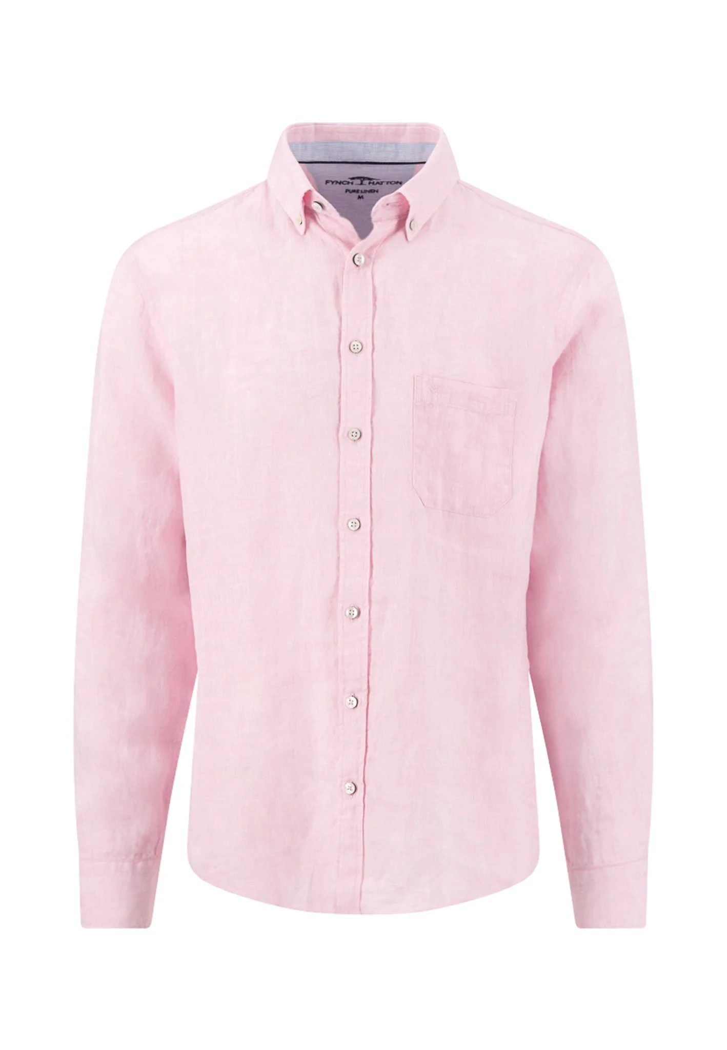 Hemd aus Leinen mit Button-Down-Kragen und Brusttasche - Image 17