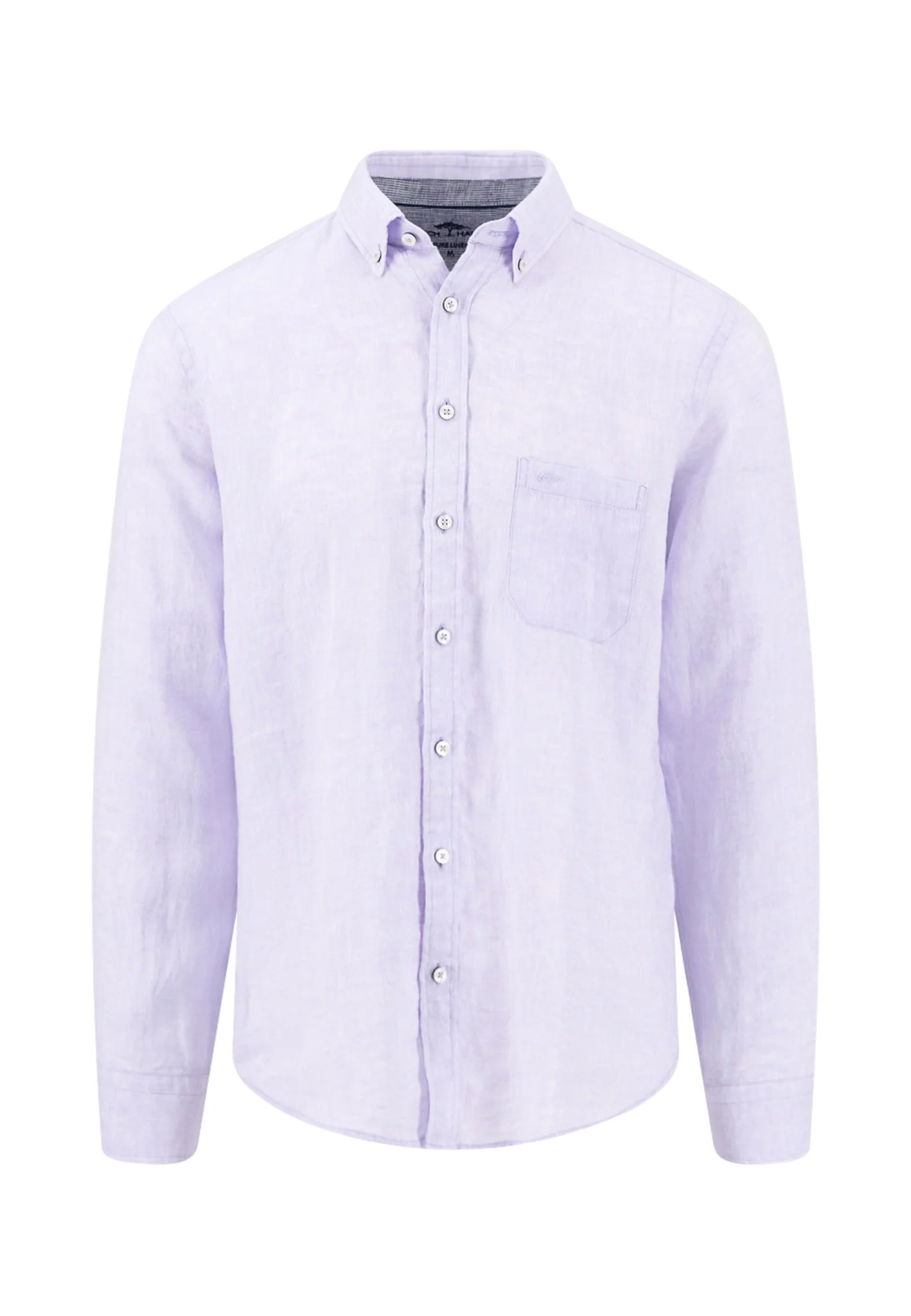 Hemd aus Leinen mit Button-Down-Kragen und Brusttasche - Image 19