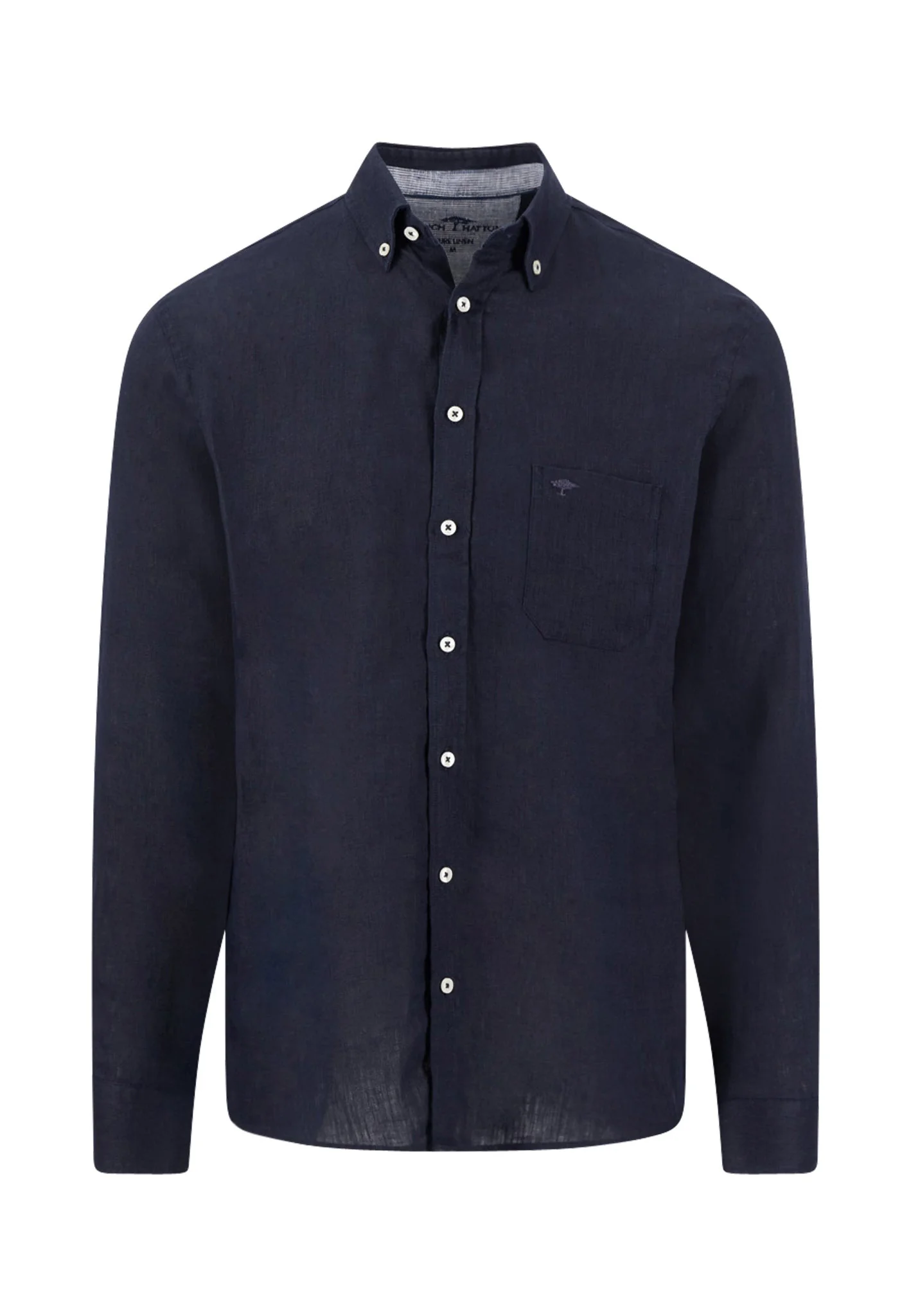 Hemd aus Leinen mit Button-Down-Kragen und Brusttasche - Image 25