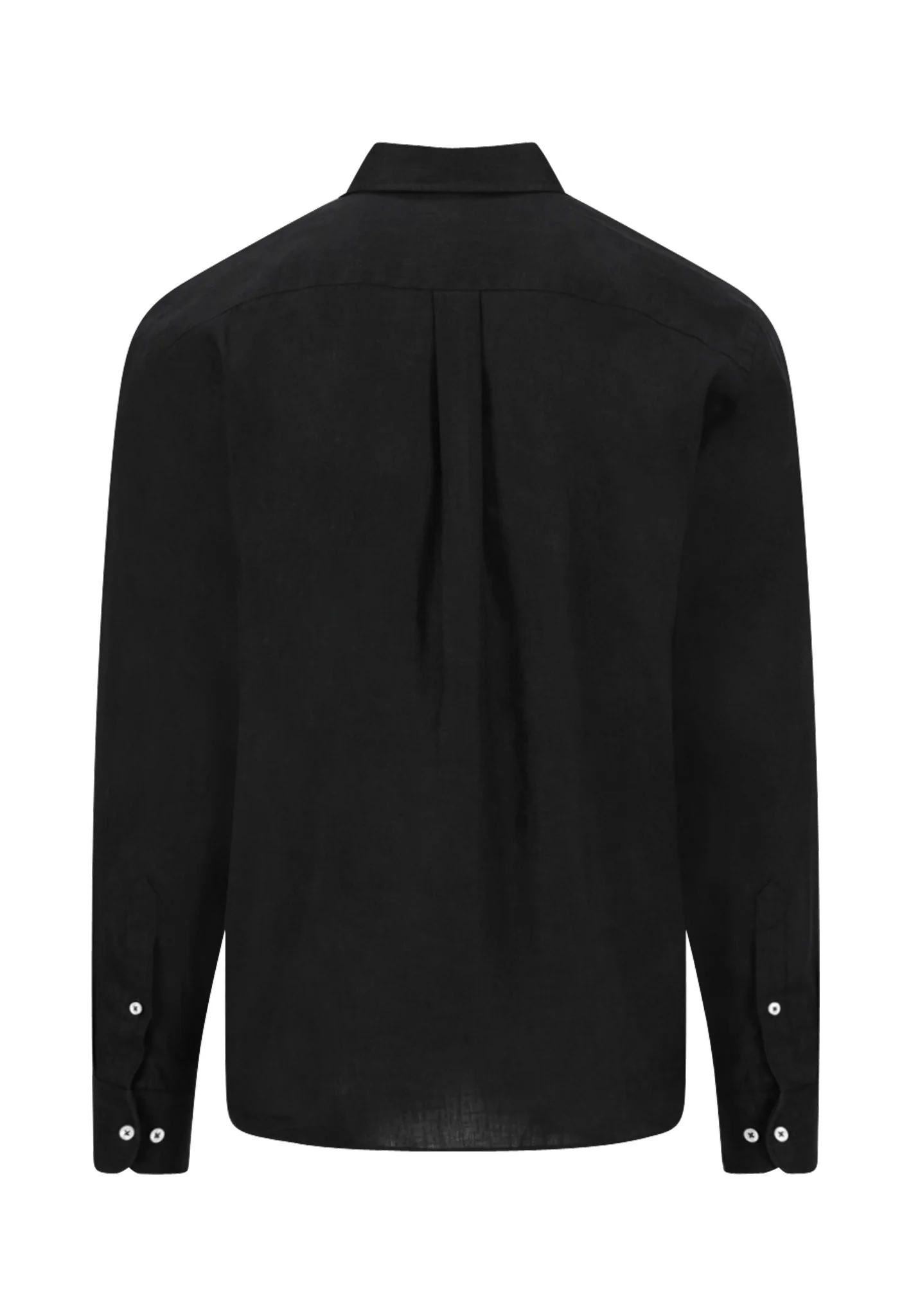 Hemd aus Leinen mit Button-Down-Kragen und Brusttasche - Image 39