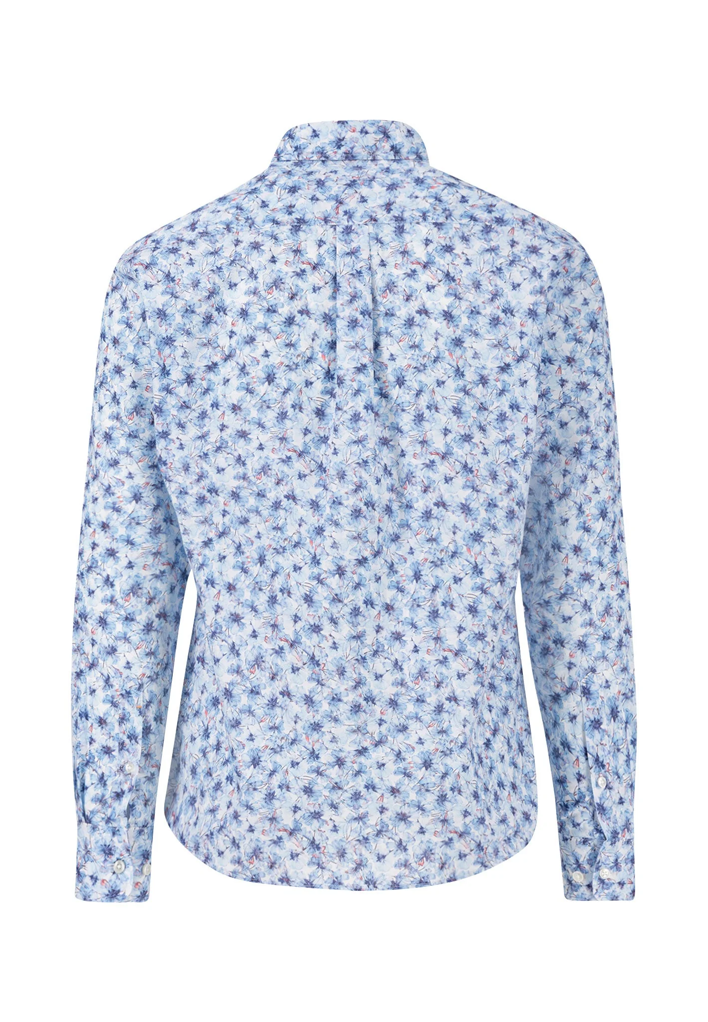 Hemd mit Button-Down-Kragen und floralem Print - Image 6