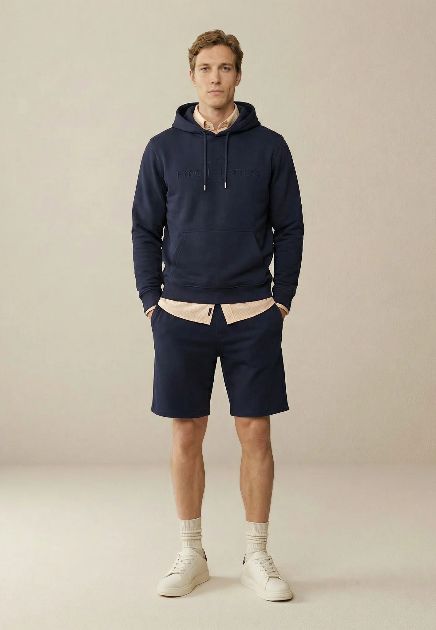 Hoodie aus Baumwolle mit Logoprägung - Image 7