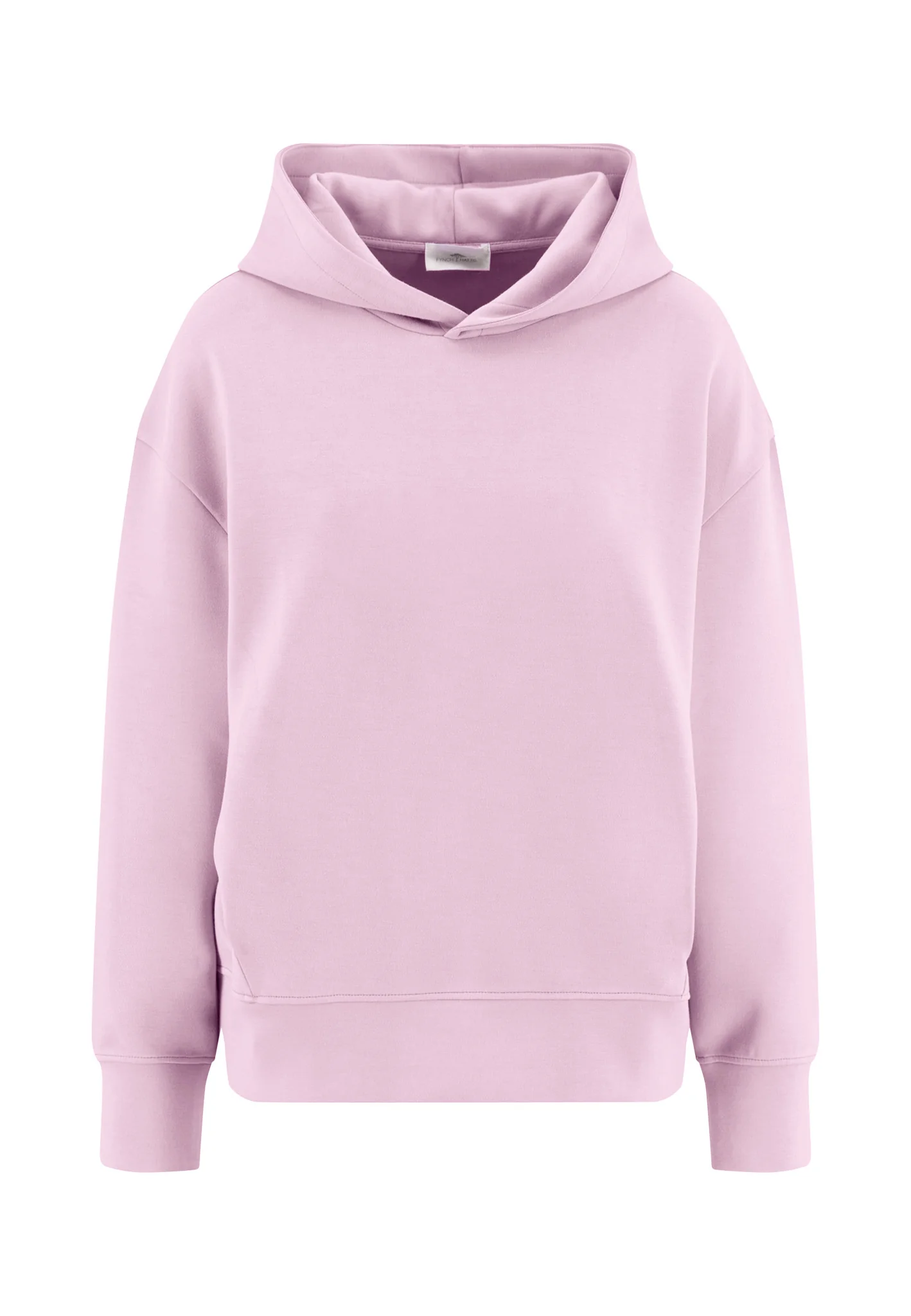 Hoodie aus Viskosemix mit Kapuze und überschnittenen Schultern - Image 4