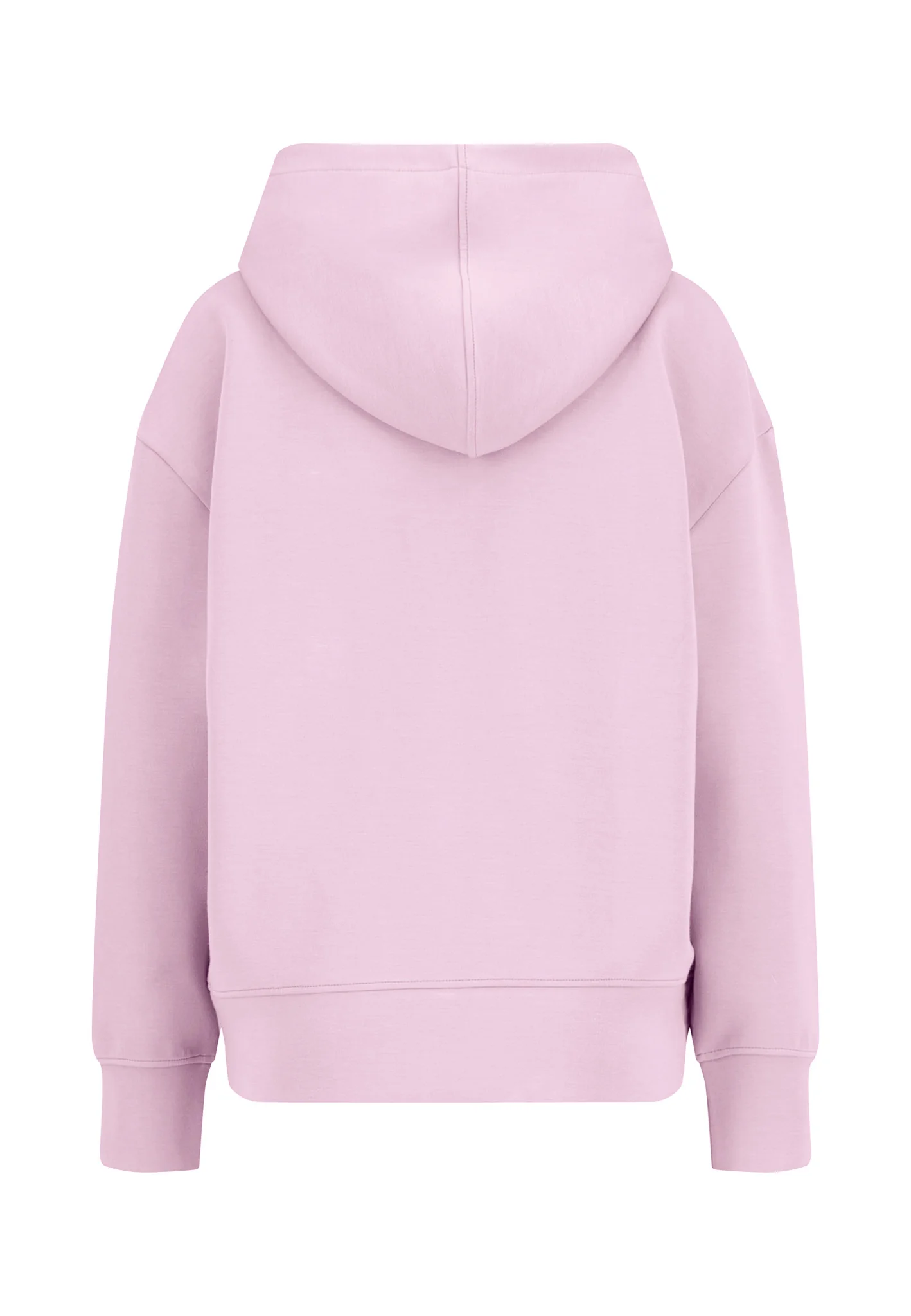 Hoodie aus Viskosemix mit Kapuze und überschnittenen Schultern - Image 5