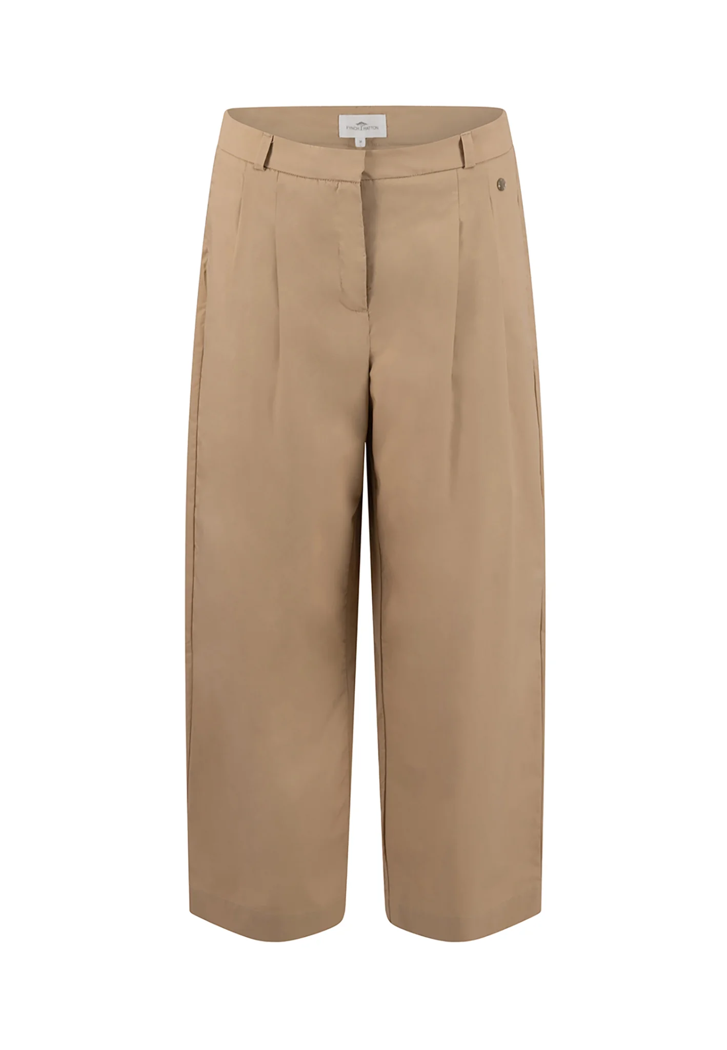Hose aus Baumwolle mit Bundfalten – Wide Leg - Image 3