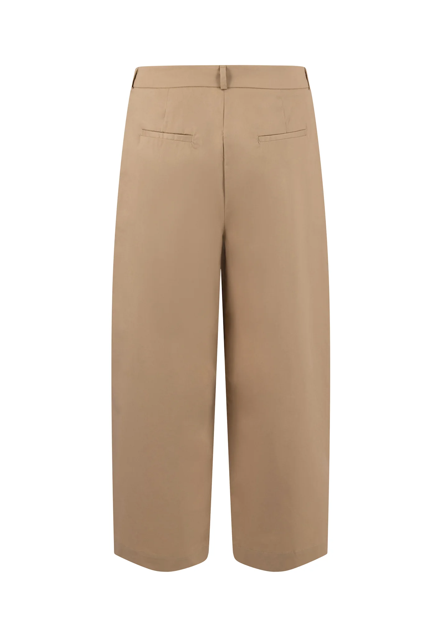 Hose aus Baumwolle mit Bundfalten – Wide Leg - Image 4