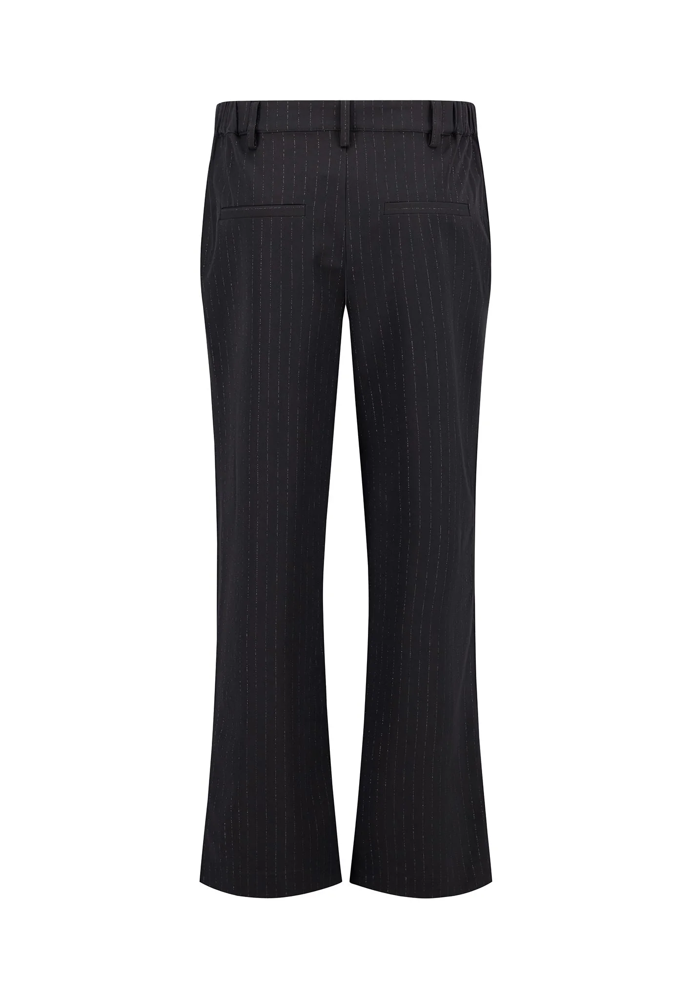 Hose aus Stretch-Mix mit Lurex-Nadelstreifen - Image 2