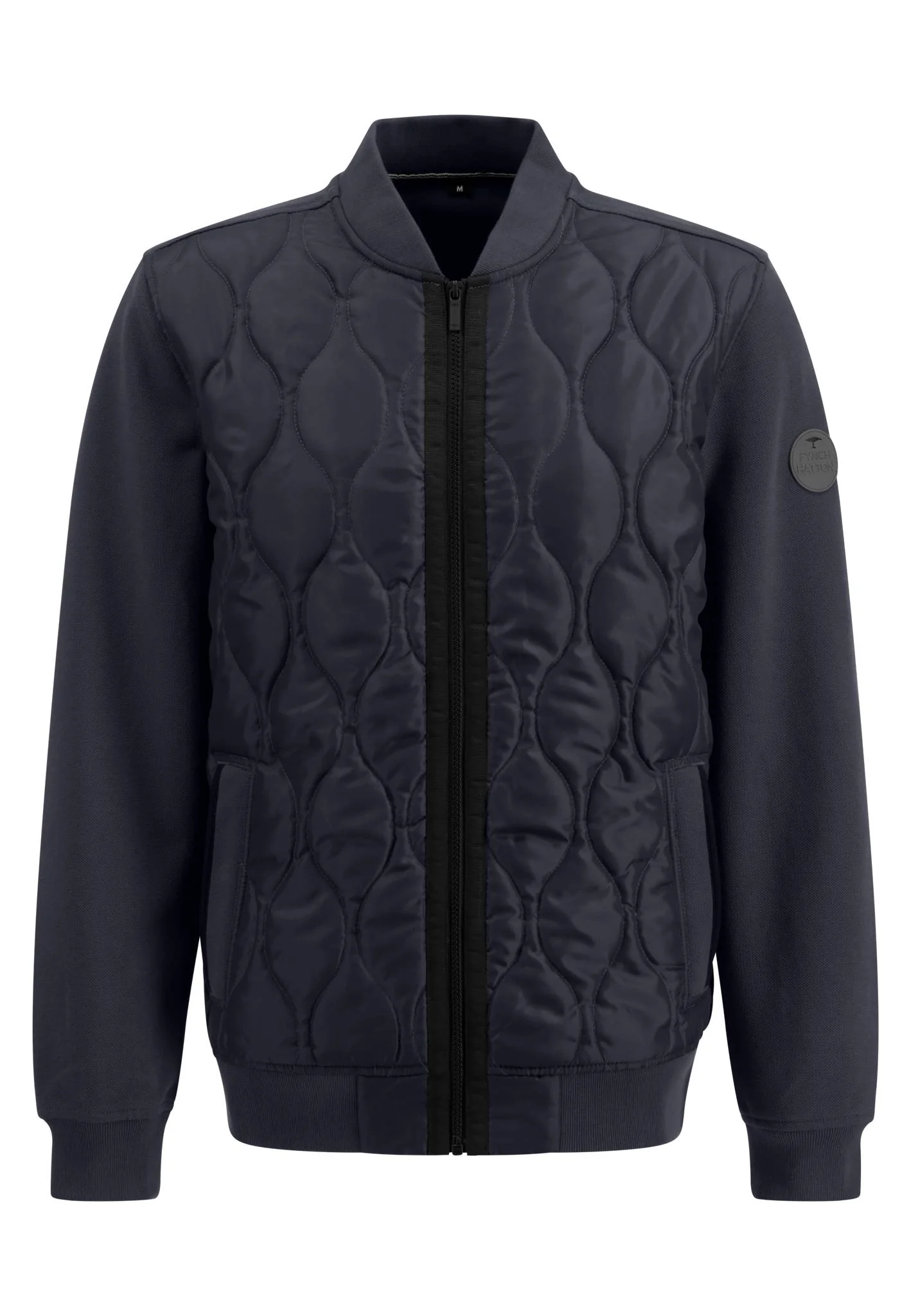 Hybrid Cardigan mit College-Kragen - Image 3