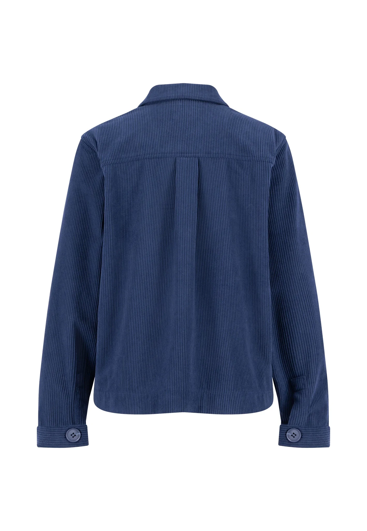 Jacke aus Cord-Polyester mit aufgesetzten Brusttaschen - Image 6
