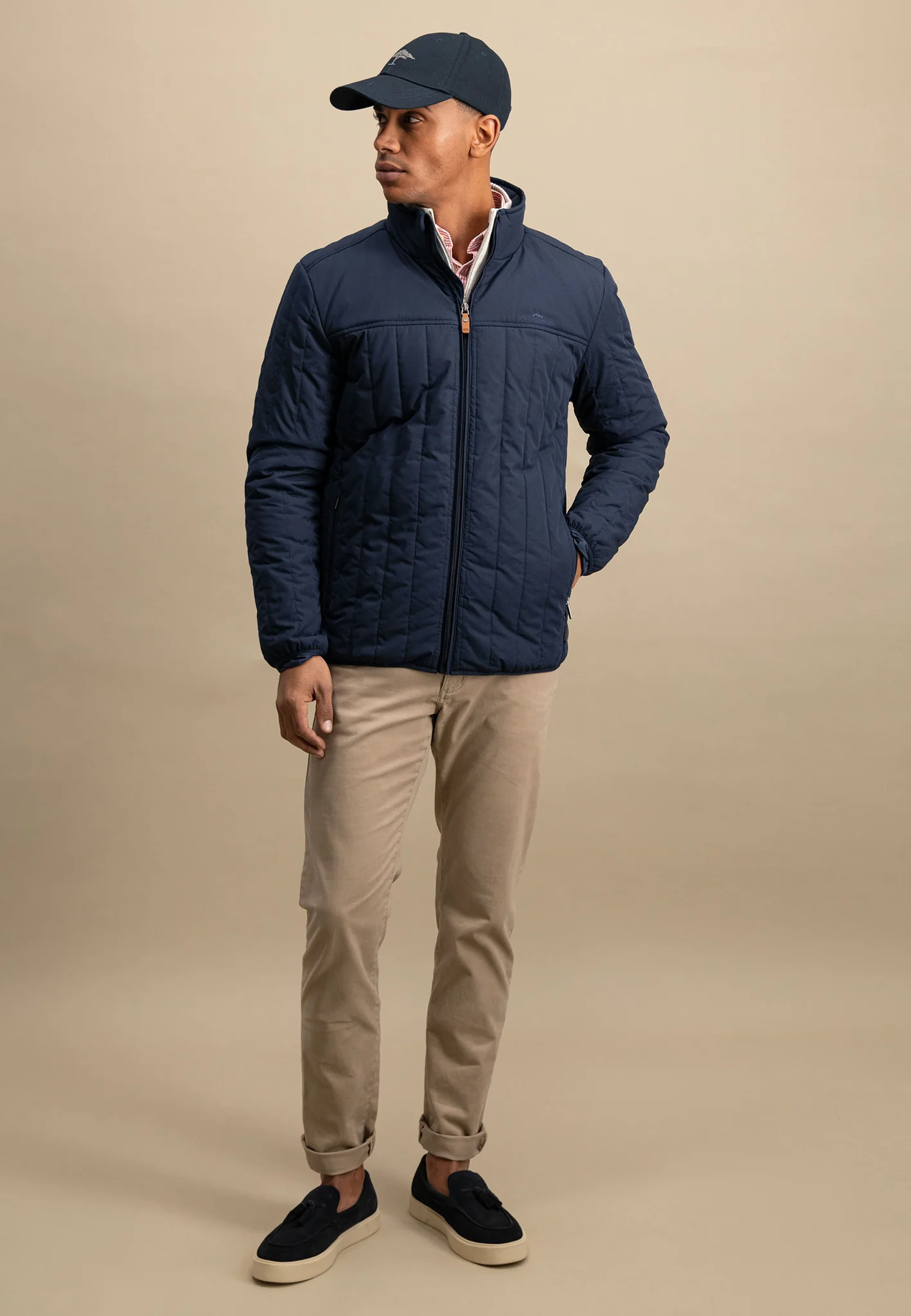 Jacke mit Stehkragen und Logodetail - Image 4