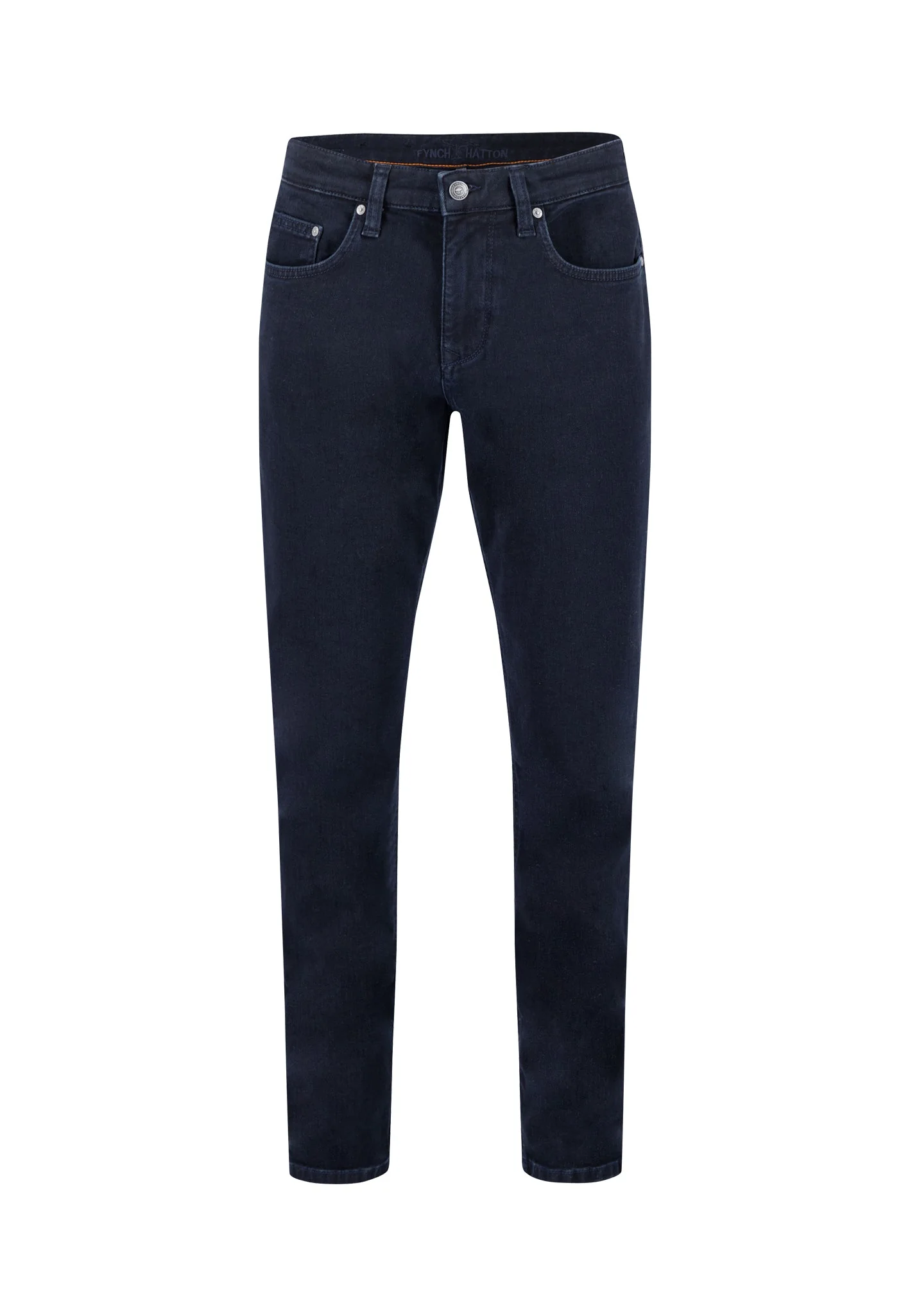 Jeans aus Baumwoll-Stretch mit schmalem Beinverlauf – Straight Leg