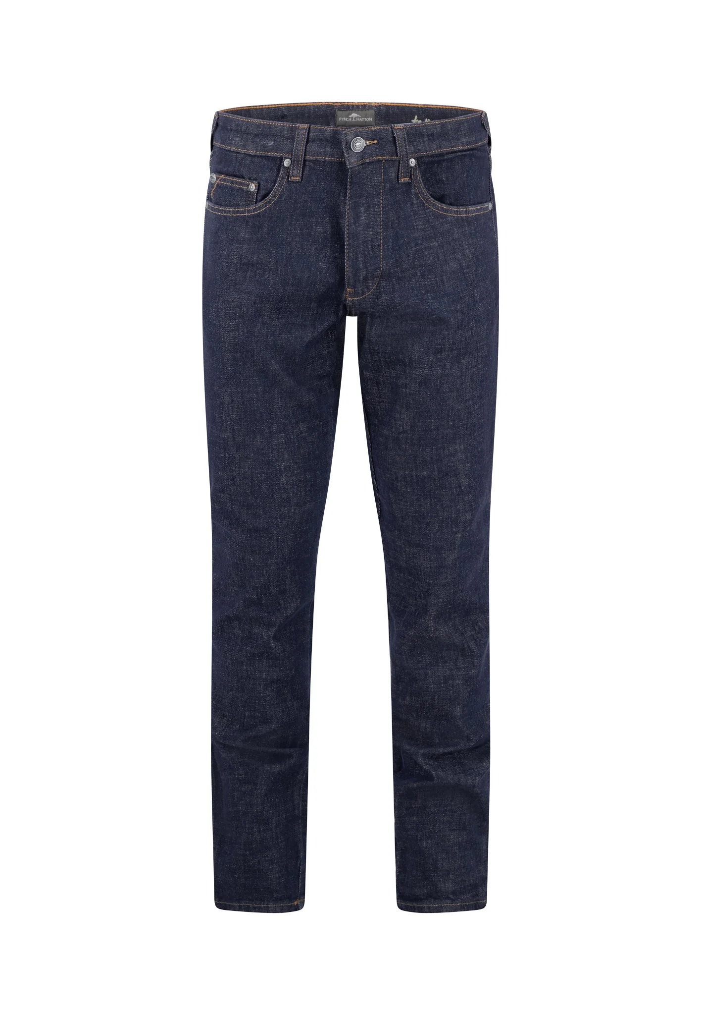Jeans aus Baumwollmix im 5-Pocket-Design – Straight Leg
