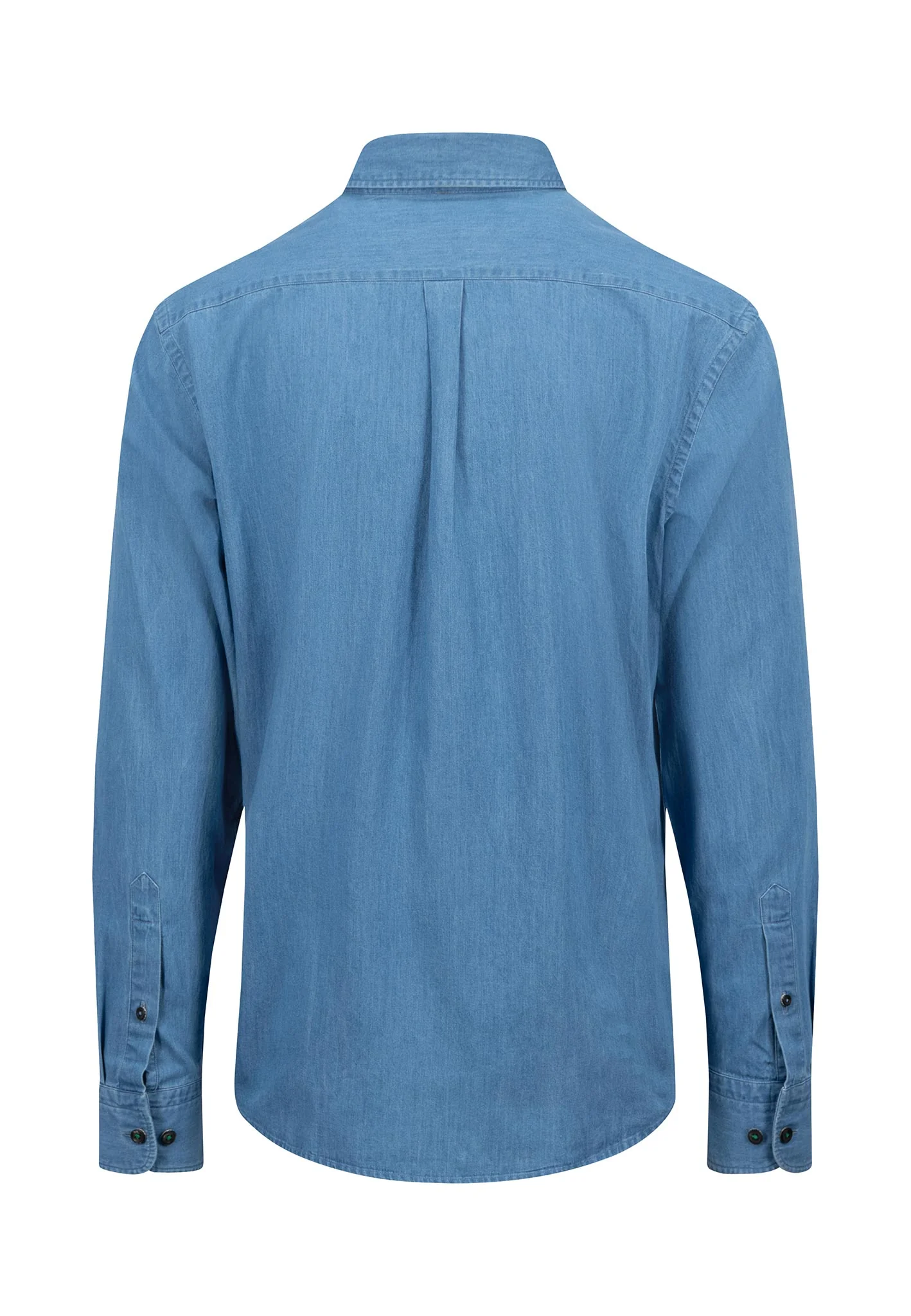 Jeanshemd mit Button-Down-Kragen - Image 4