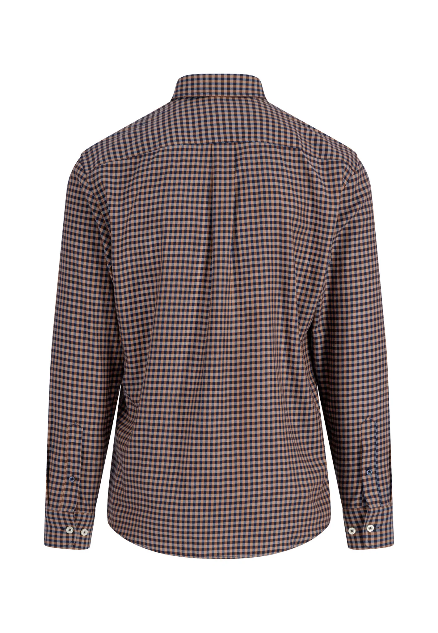 Kariertes Hemd mit Button-Down-Kragen - Image 4