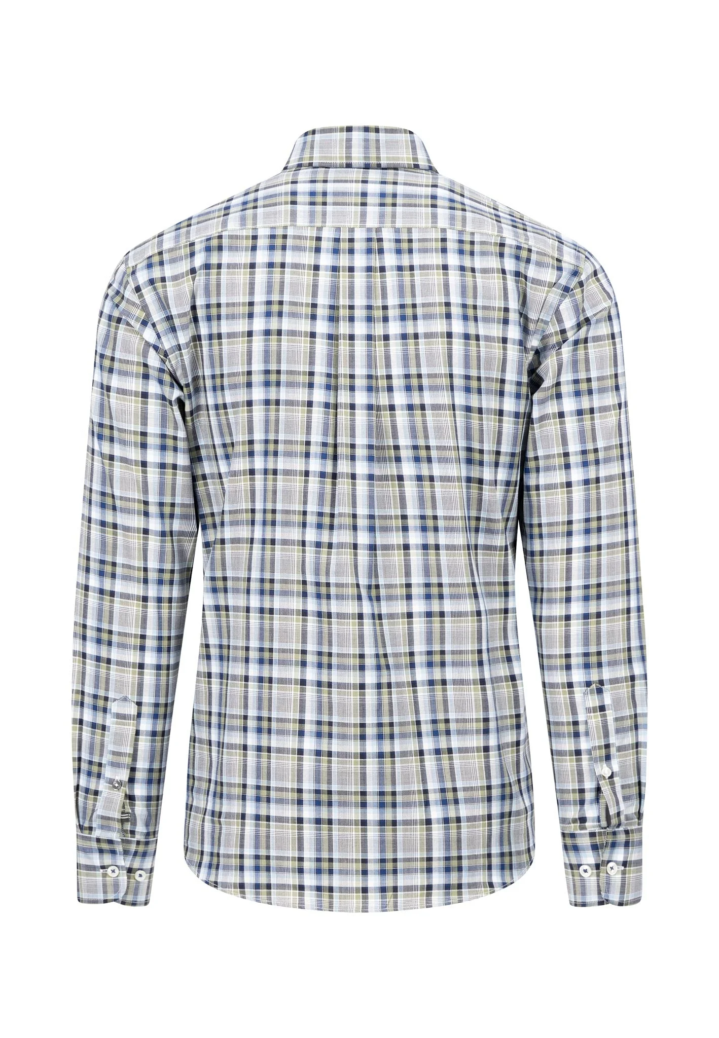 Kariertes Hemd mit Button-Down Kragen - Image 6