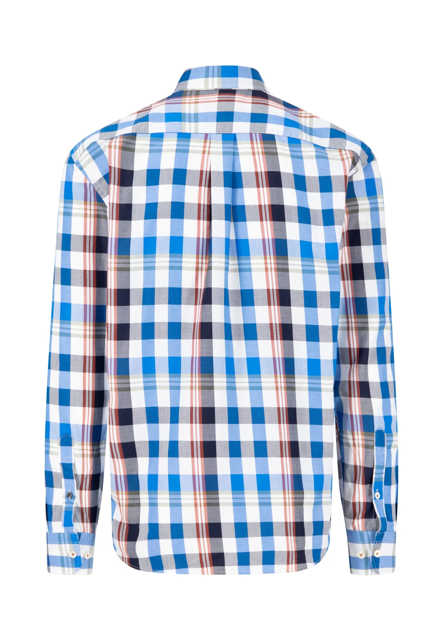 Kariertes Hemd mit Button-Down Kragen - Image 4