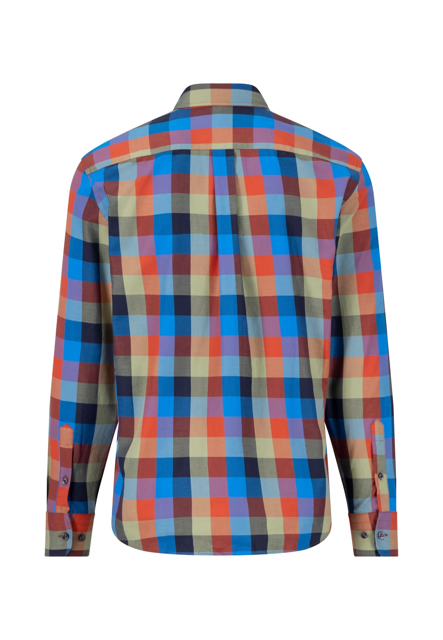 Kariertes Hemd mit Button-Down Kragen - Image 6