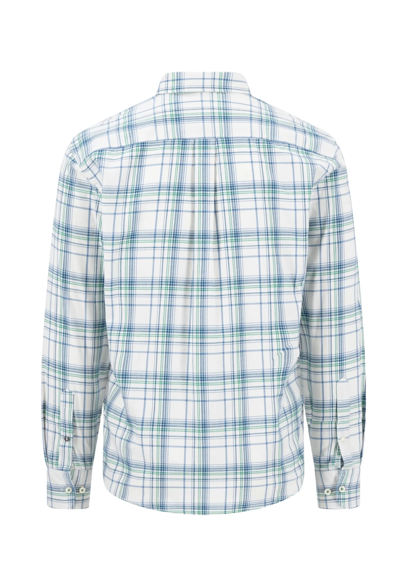 Kariertes Hemd mit Button-Down Kragen - Image 4