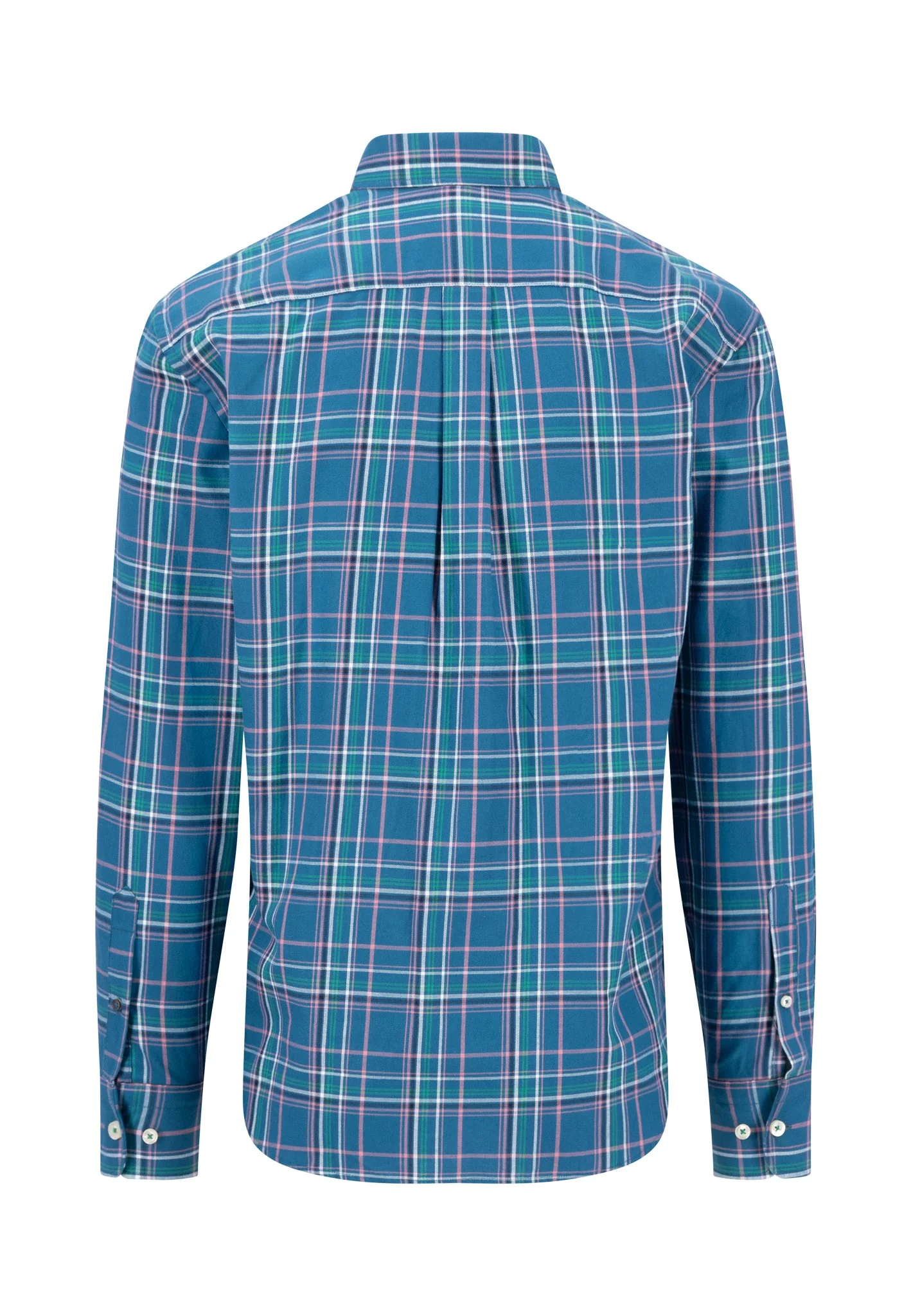 Kariertes Hemd mit Button-Down Kragen - Image 6