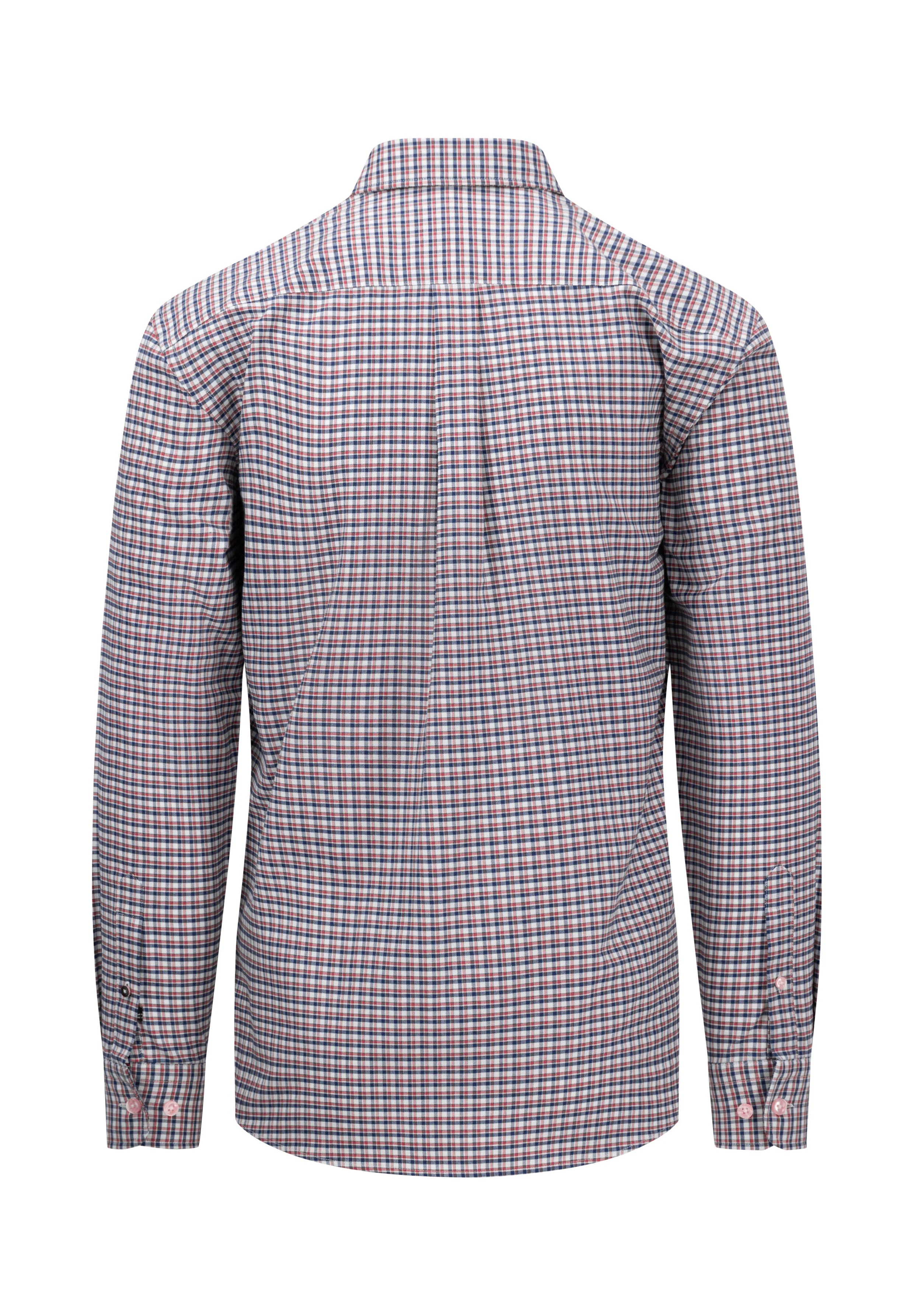 Kariertes Hemd mit Button-Down-Kragen - Image 4