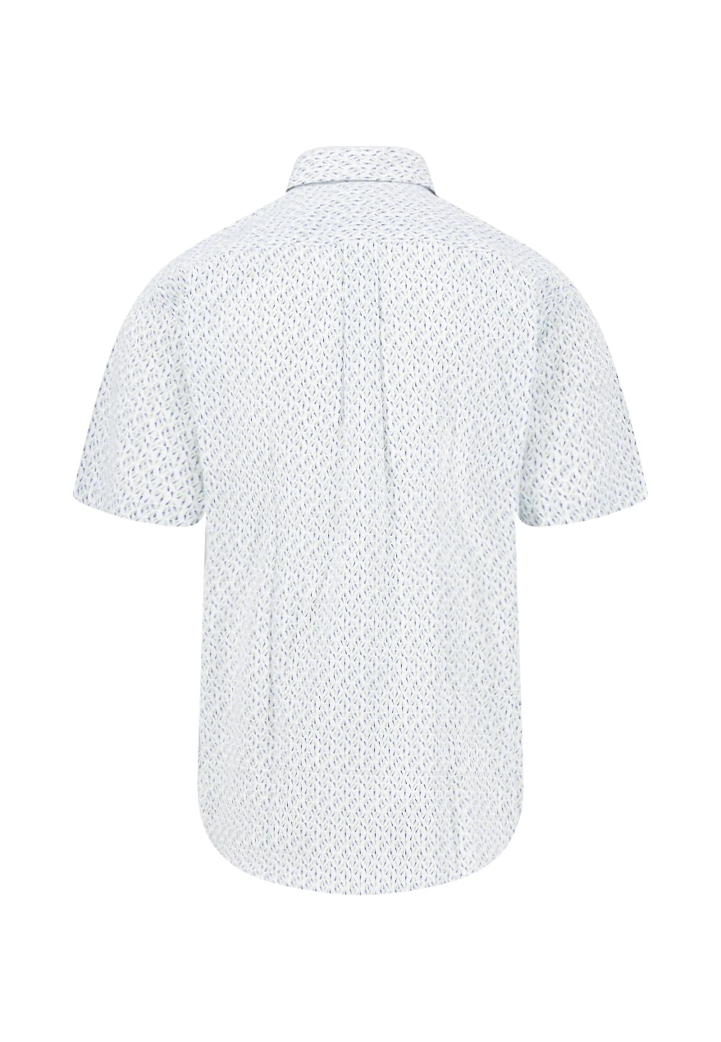 Kurzarmhemd aus Baumwolle mit Allover-Print und Button-Down-Kragen - Image 10
