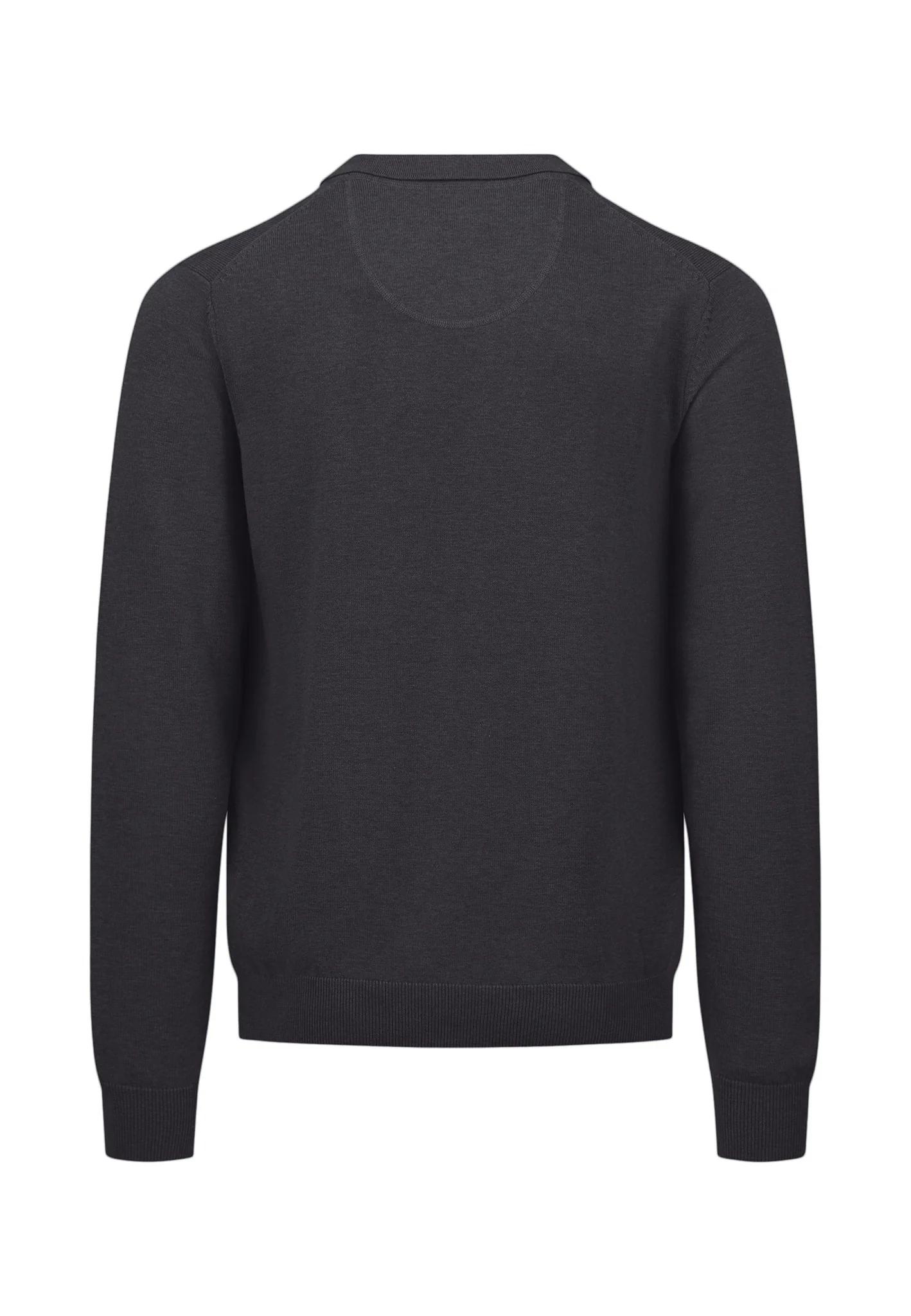 Langarm-Poloshirt aus Baumwolle mit Knopfleiste und Kragen - Image 15
