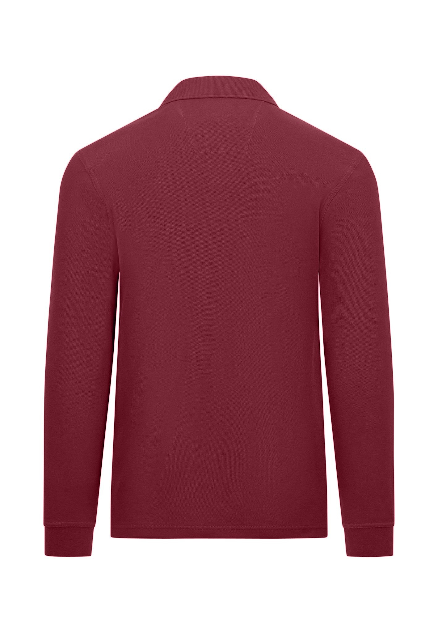 Langarm Poloshirt aus reiner Baumwolle mit Polokragen - Image 10