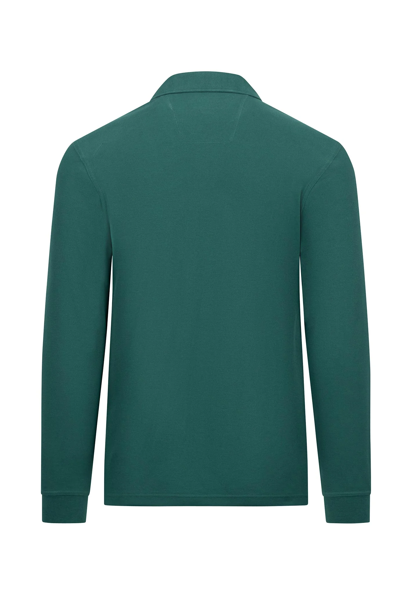 Langarm Poloshirt aus reiner Baumwolle mit Polokragen - Image 6
