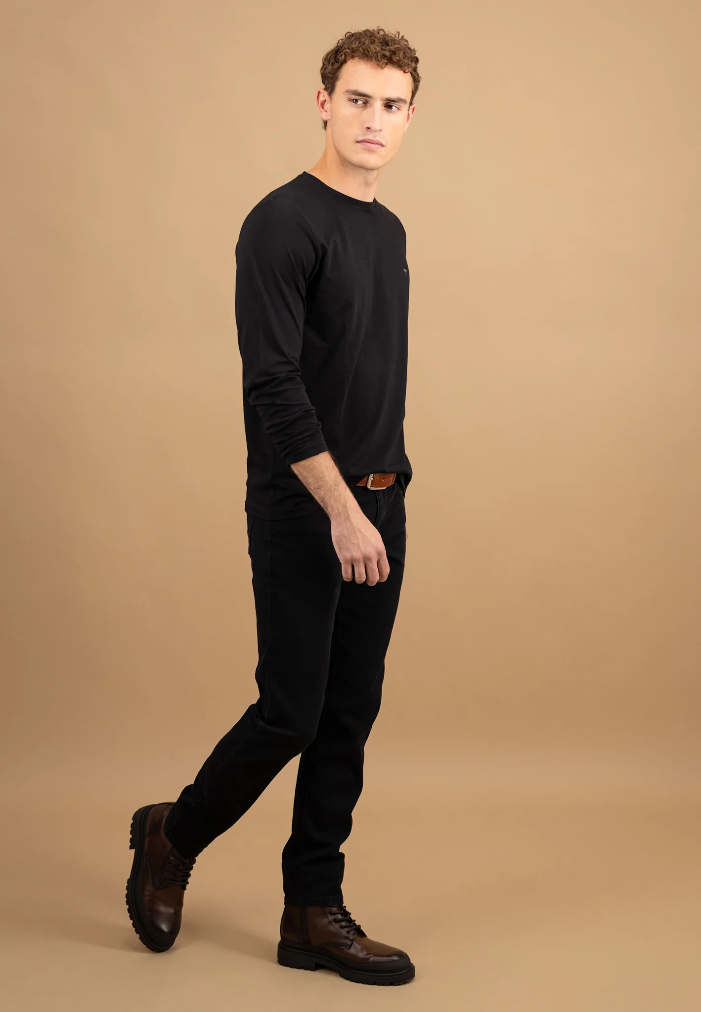 Langarmshirt aus Baumwolle mit Rundhalsausschnitt - Image 18