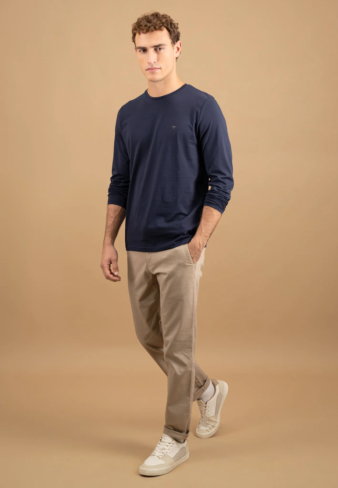 Langarmshirt aus Baumwolle mit Rundhalsausschnitt - Image 6