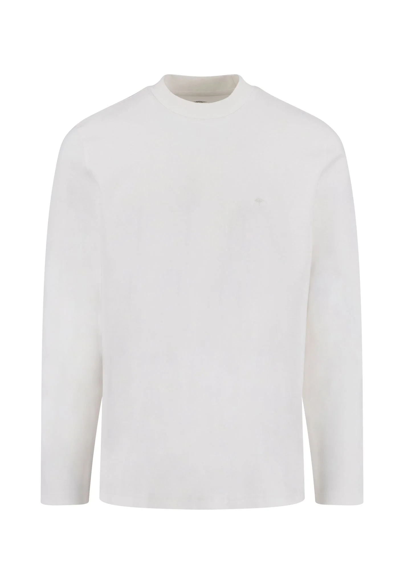 Langarmshirt aus Baumwolle mit Stehkragen - Image 14
