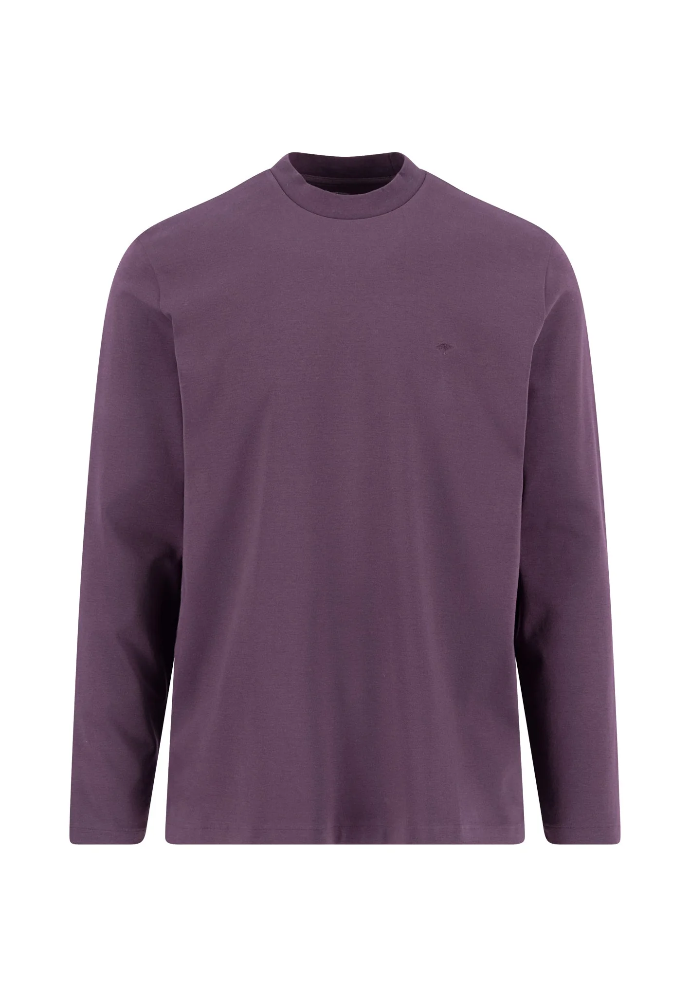 Langarmshirt aus Baumwolle mit Stehkragen - Image 4