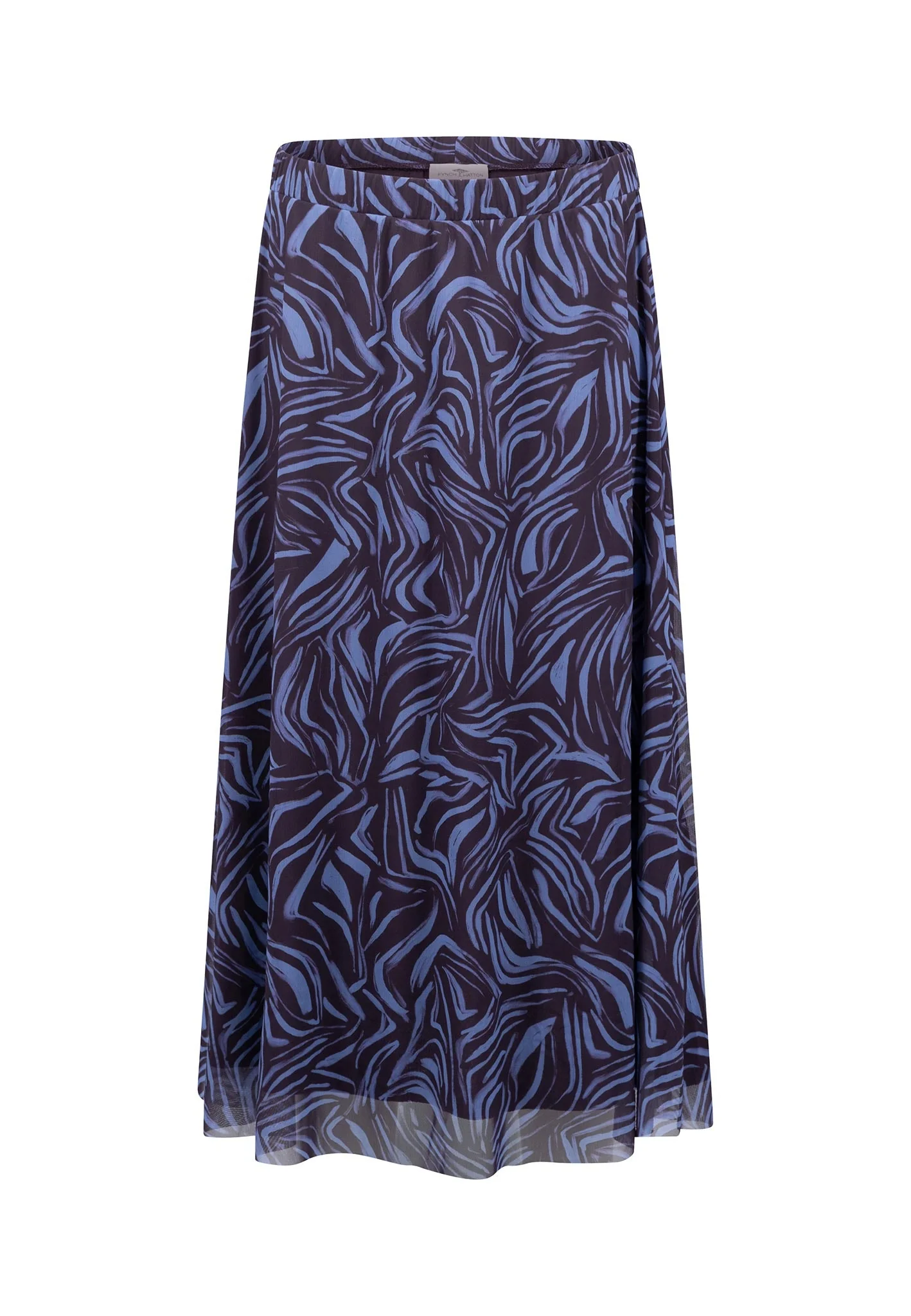 Midirock mit Two-Color Print