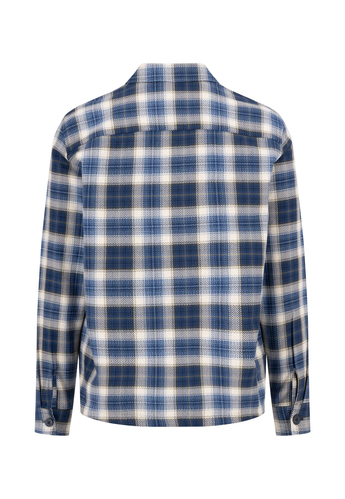 Overshirt aus Baumwolle mit Karomuster und Brusttaschen - Image 5