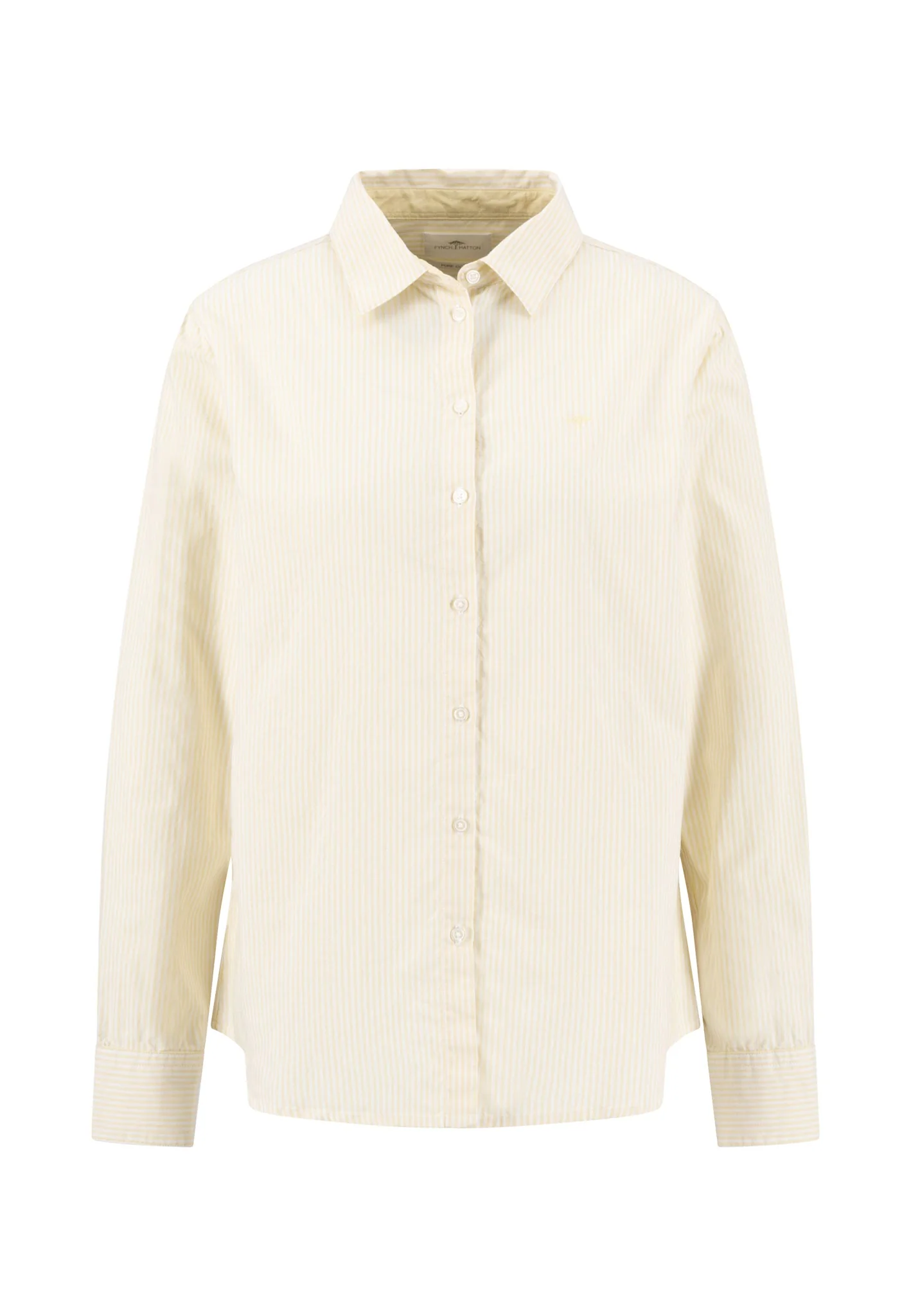 Oxfordbluse aus Baumwolle mit Streifenmuster - Image 4