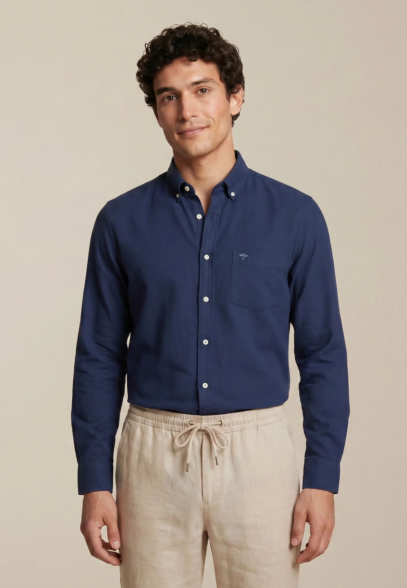 Oxfordhemd aus Baumwolle mit Button-Down-Kragen - Image 11