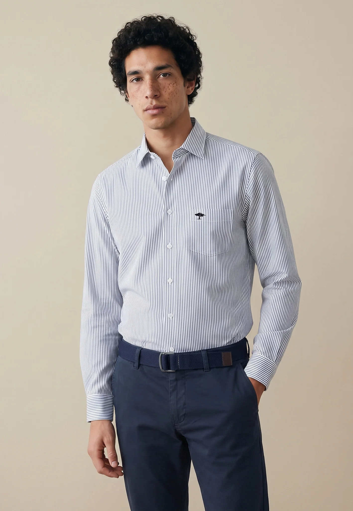 Oxfordhemd aus Baumwolle mit Button-Down-Kragen - Image 16