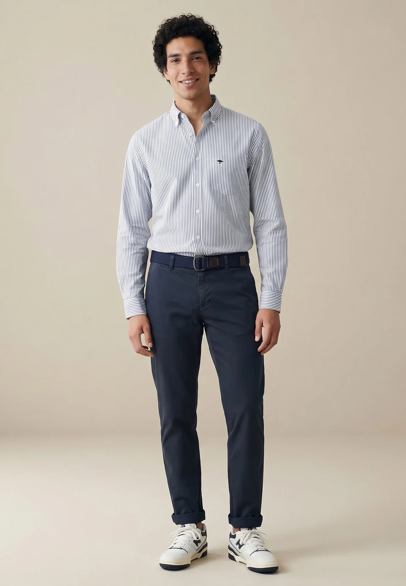 Oxfordhemd aus Baumwolle mit Button-Down-Kragen - Image 17