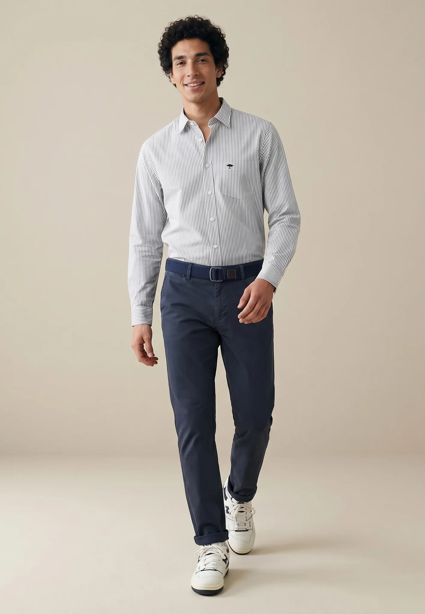 Oxfordhemd aus Baumwolle mit Button-Down-Kragen - Image 18