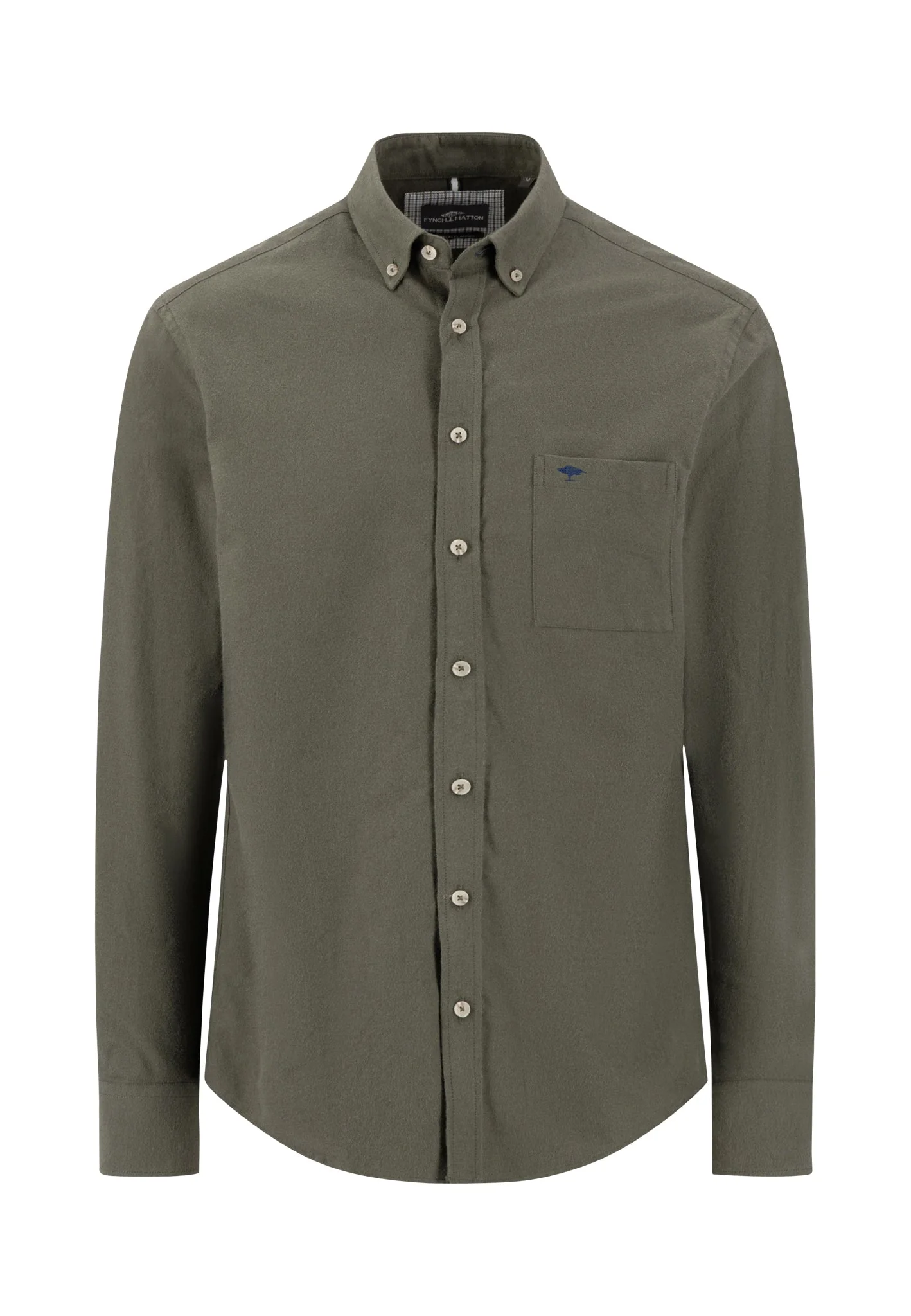 Oxfordhemd aus Baumwolle mit Button-Down-Kragen - Image 5