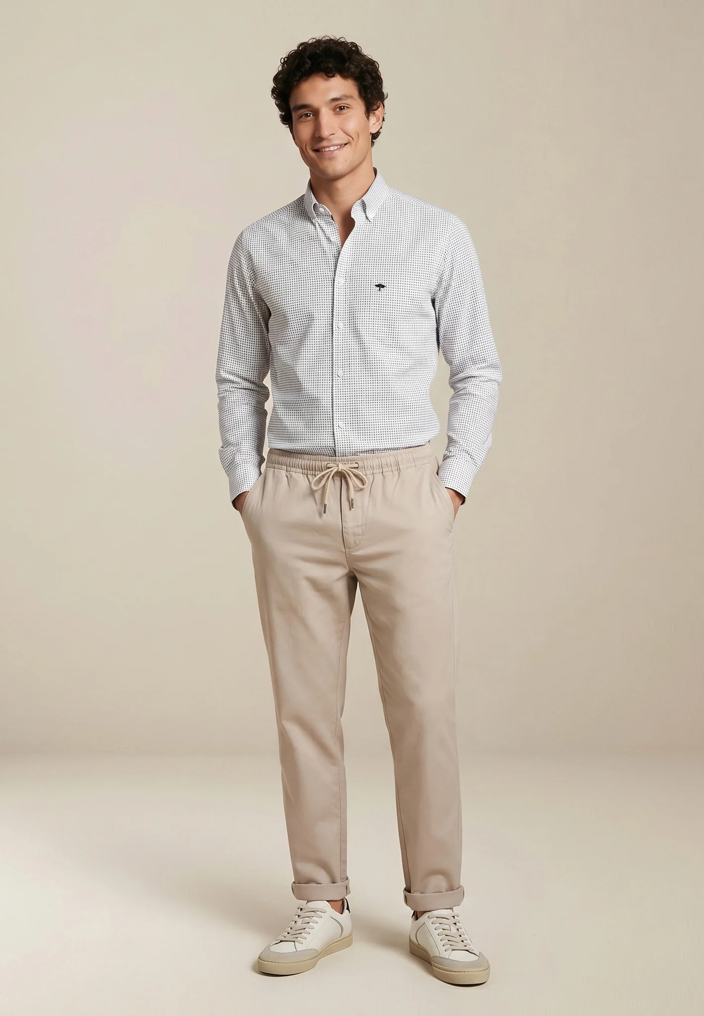 Oxfordhemd aus Baumwolle mit Button-Down-Kragen - Image 22