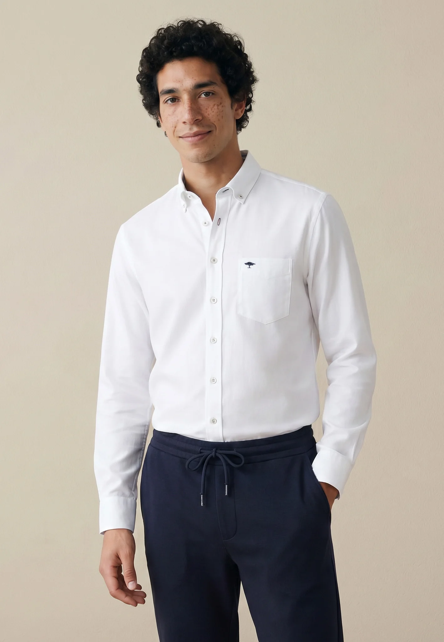 Oxfordhemd aus Baumwolle mit Button-Down-Kragen - Image 26