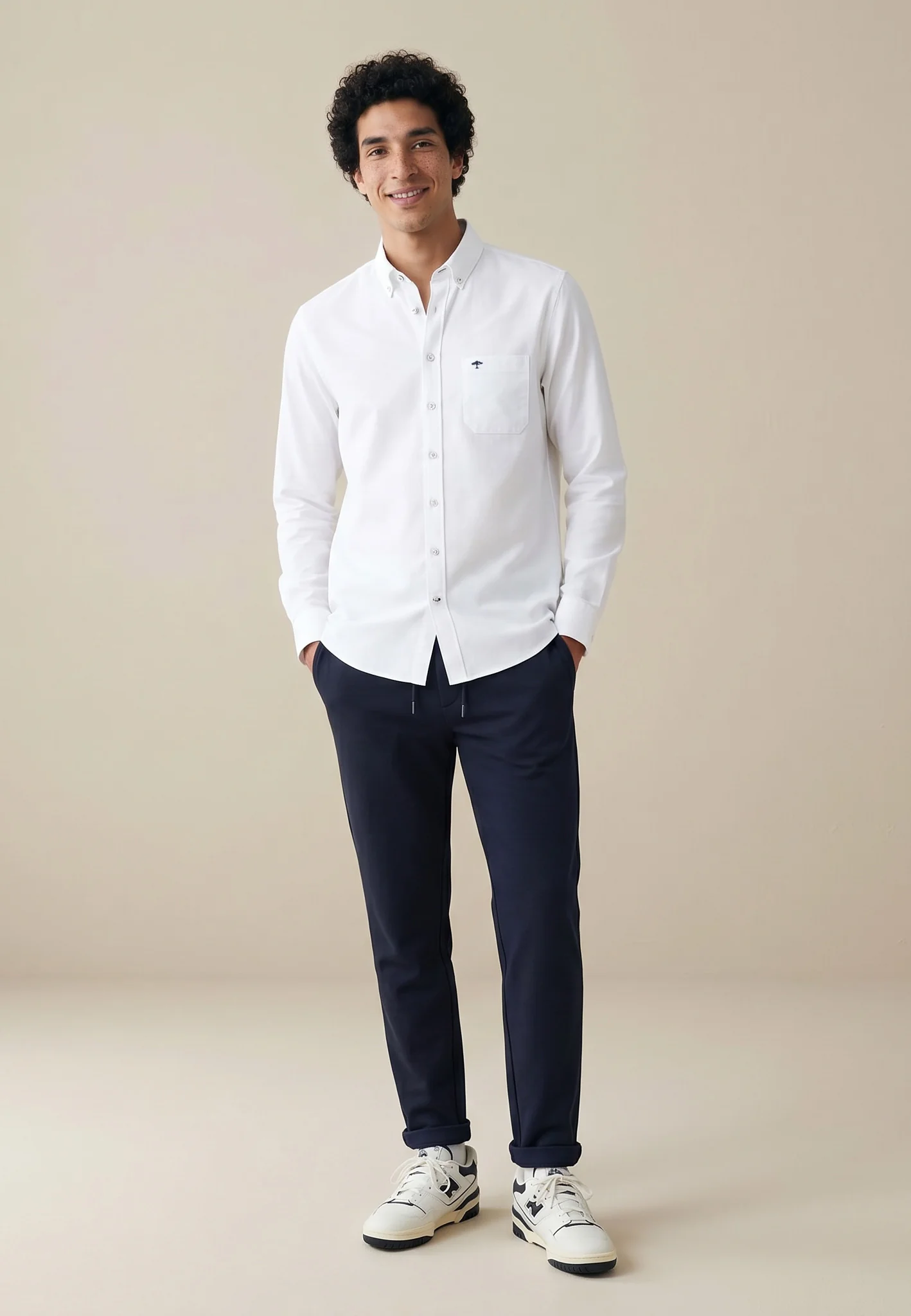 Oxfordhemd aus Baumwolle mit Button-Down-Kragen - Image 27