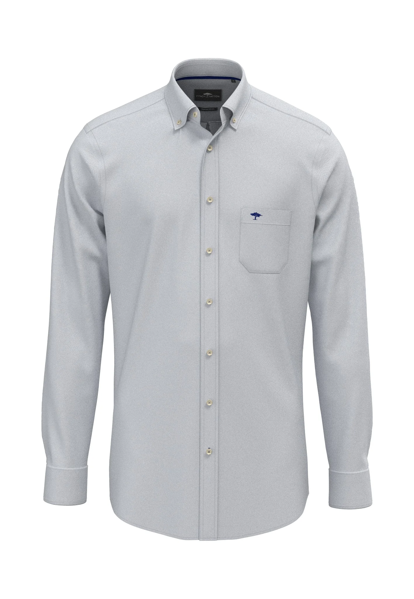 Oxfordhemd aus Baumwolle mit Button-Down-Kragen - Image 3