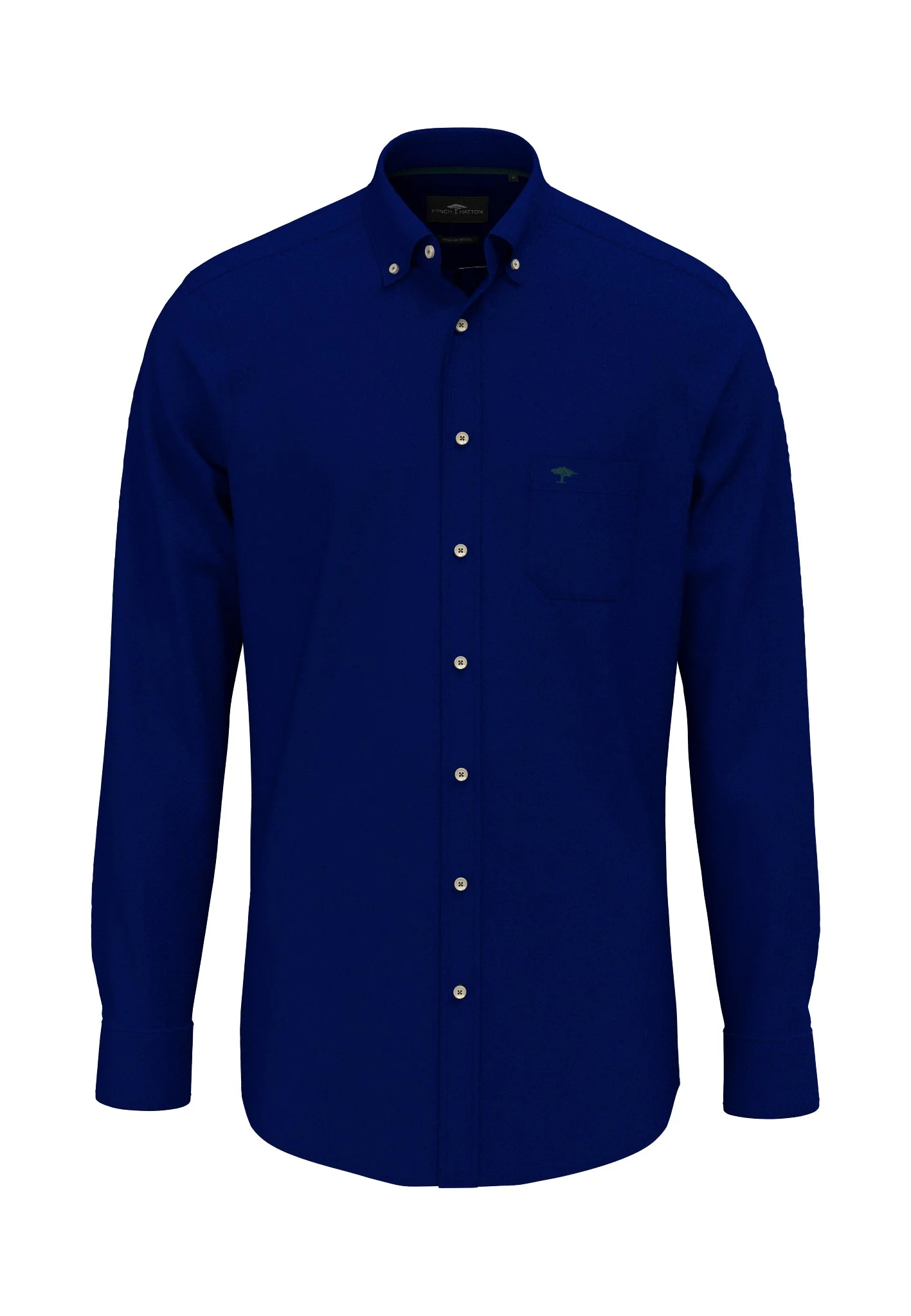 Oxfordhemd aus Baumwolle mit Button-Down-Kragen - Image 5