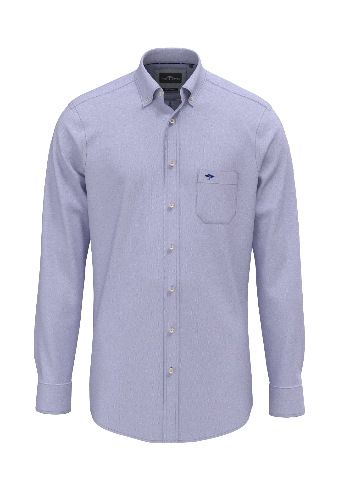 Oxfordhemd aus Baumwolle mit Button-Down-Kragen - Image 9