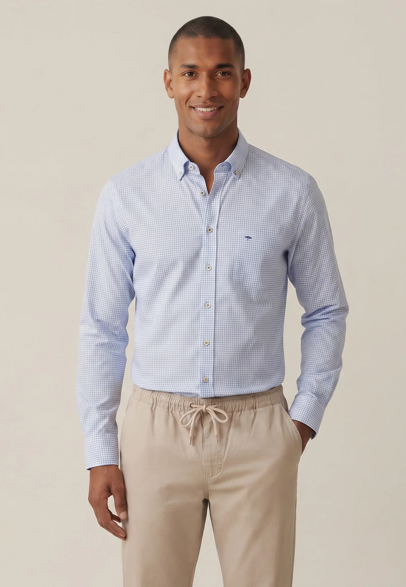 Oxfordhemd aus Baumwolle mit Button-Down-Kragen - Image 31