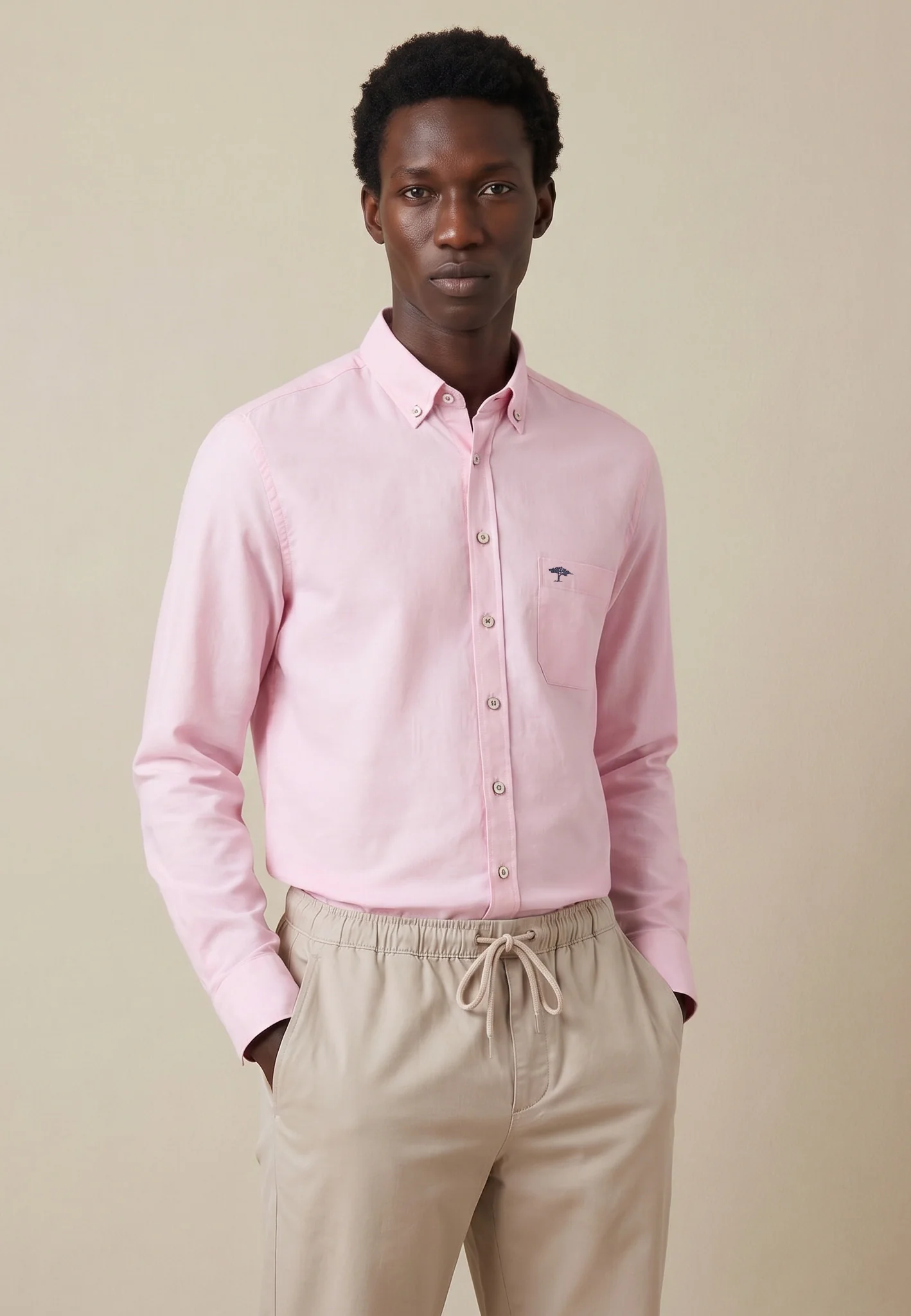 Oxfordhemd aus Baumwolle mit Button-Down-Kragen - Image 36