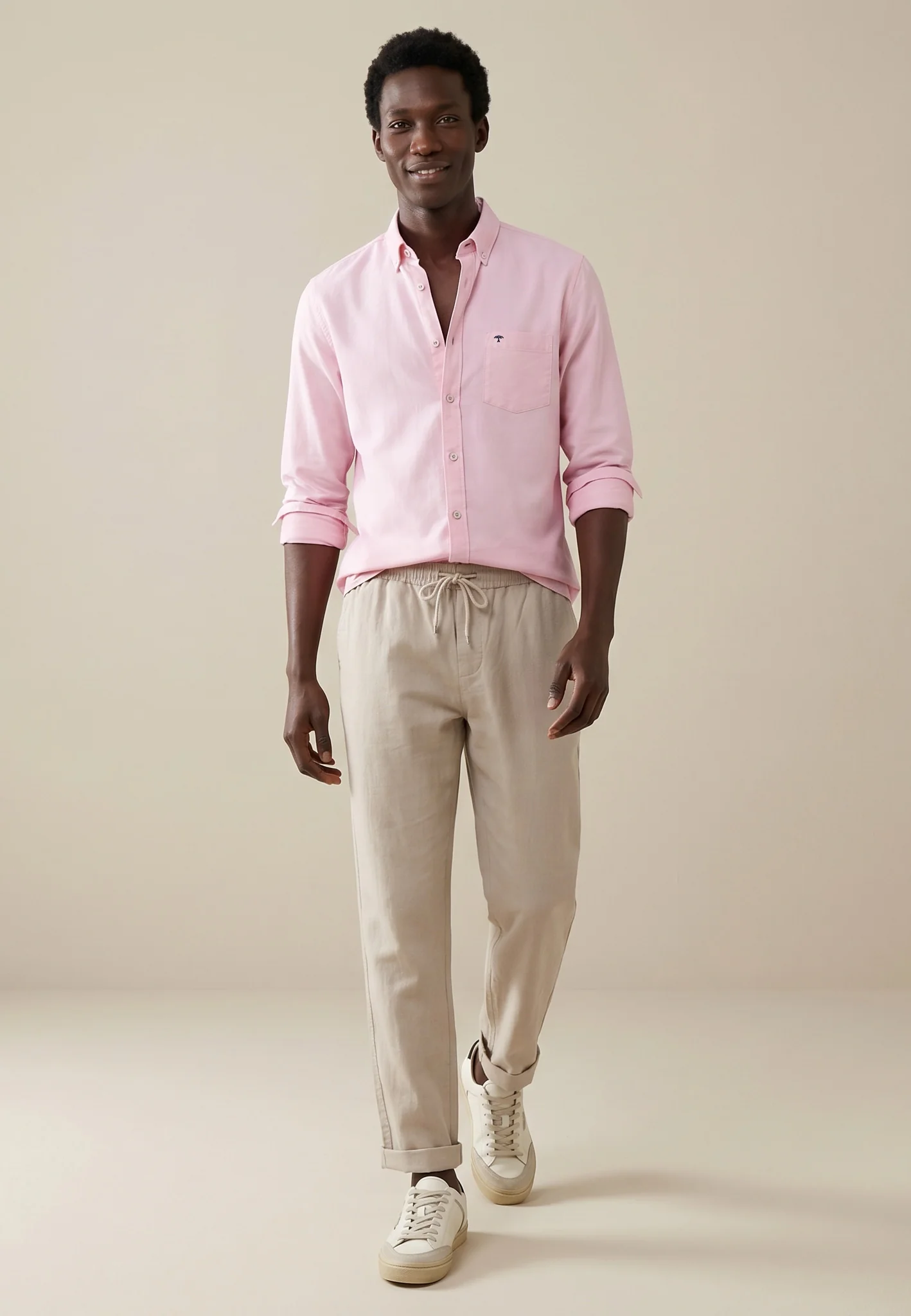 Oxfordhemd aus Baumwolle mit Button-Down-Kragen - Image 38