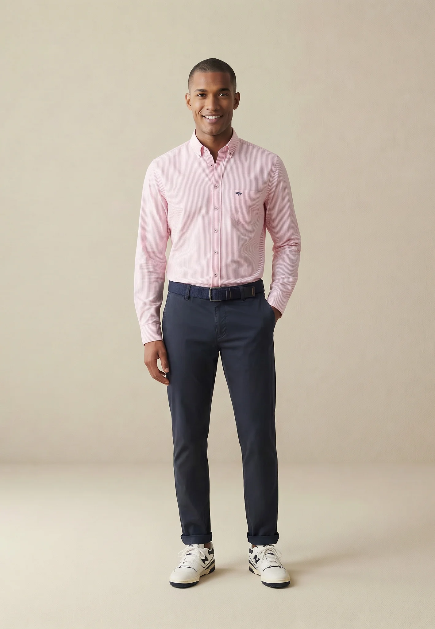 Oxfordhemd aus Baumwolle mit Button-Down-Kragen - Image 42